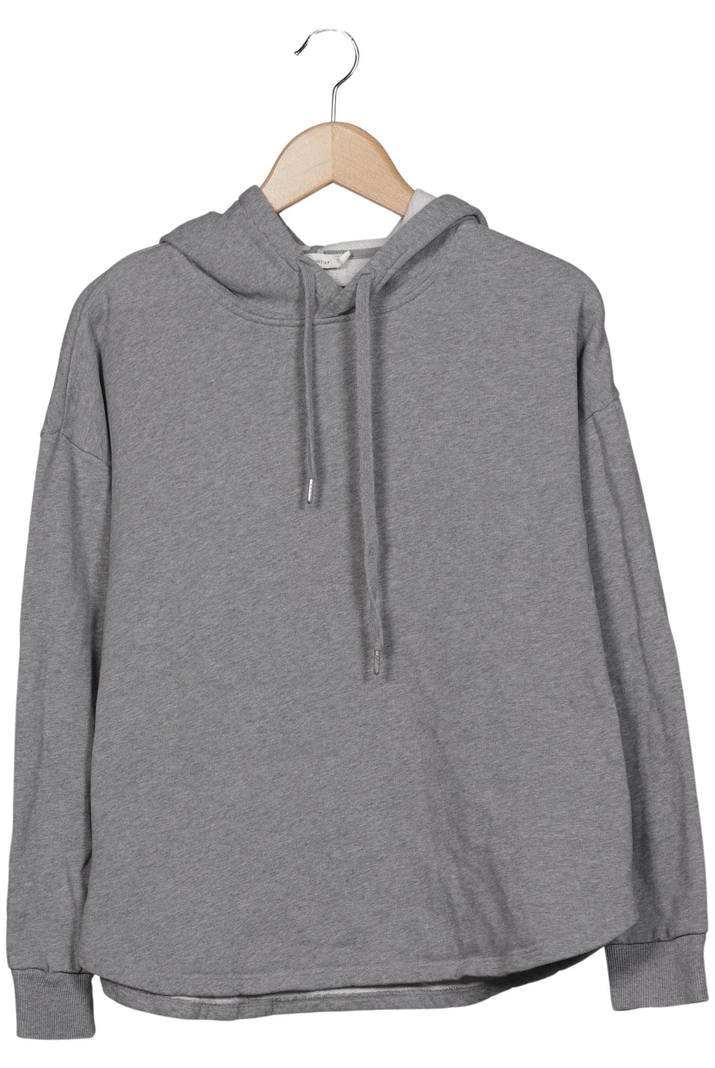 

hessnatur Damen Kapuzenpullover, grau, Gr. 38