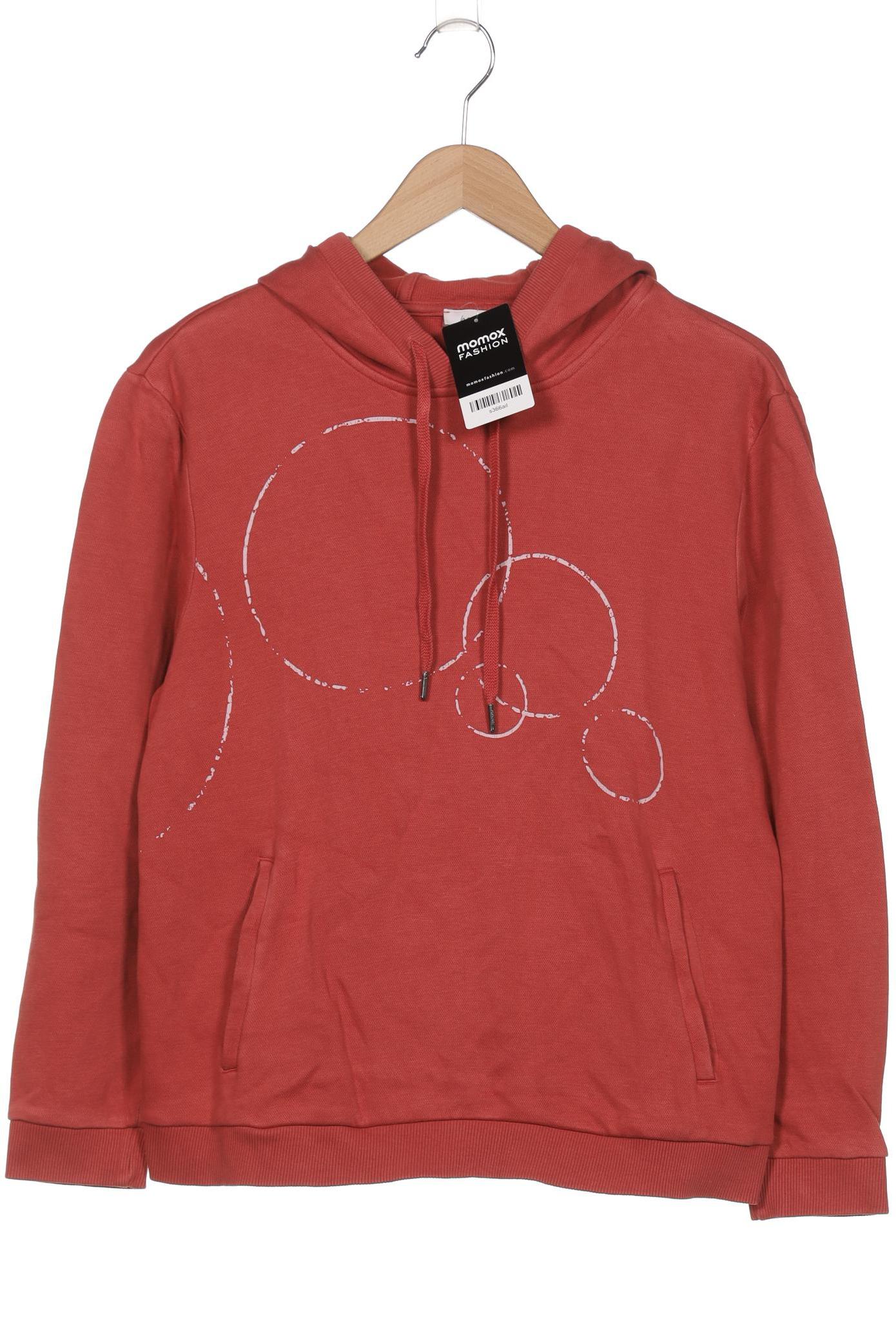 

hessnatur Damen Kapuzenpullover, rot, Gr. 42