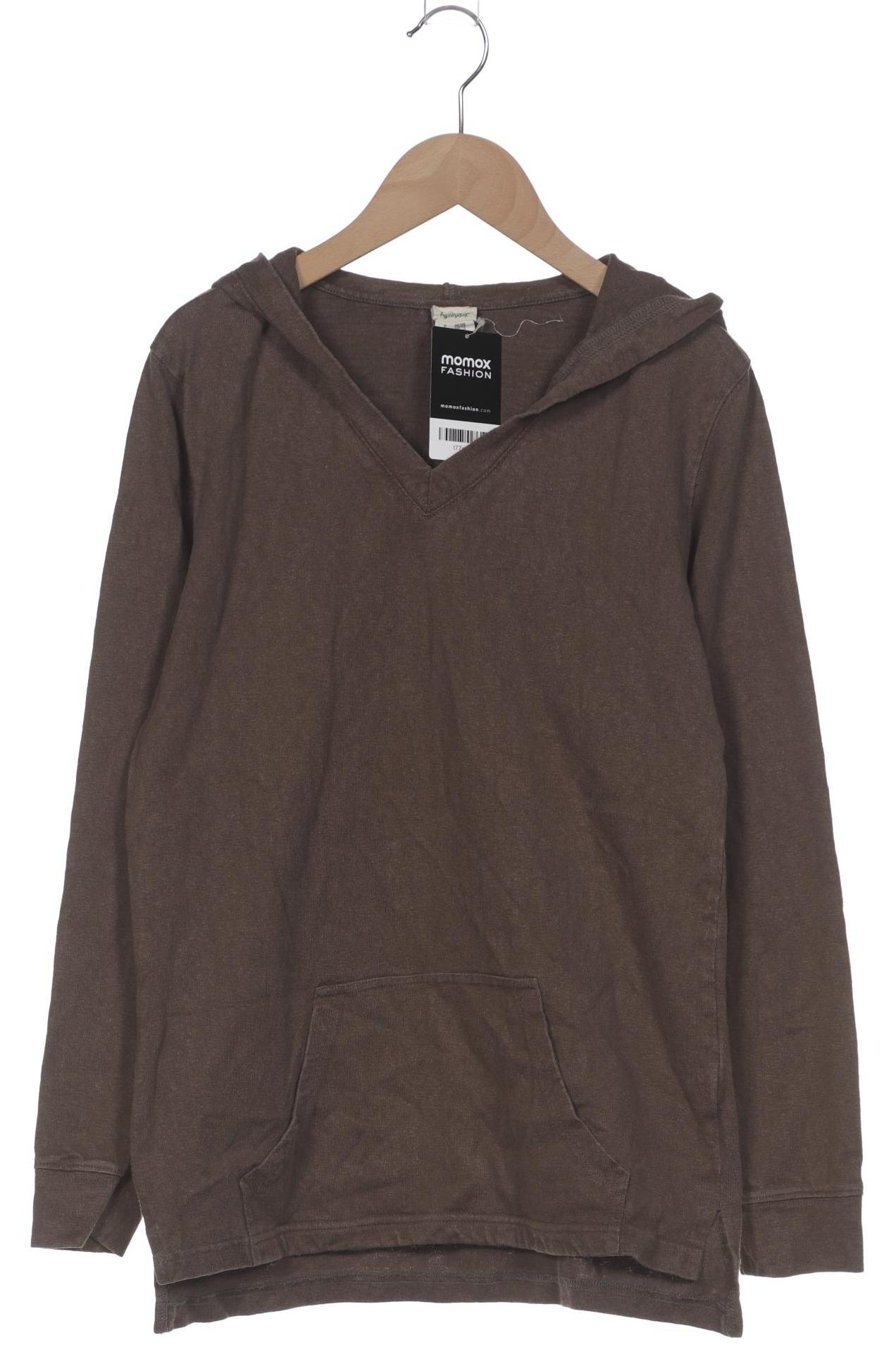 

hessnatur Damen Kapuzenpullover, braun, Gr. 36