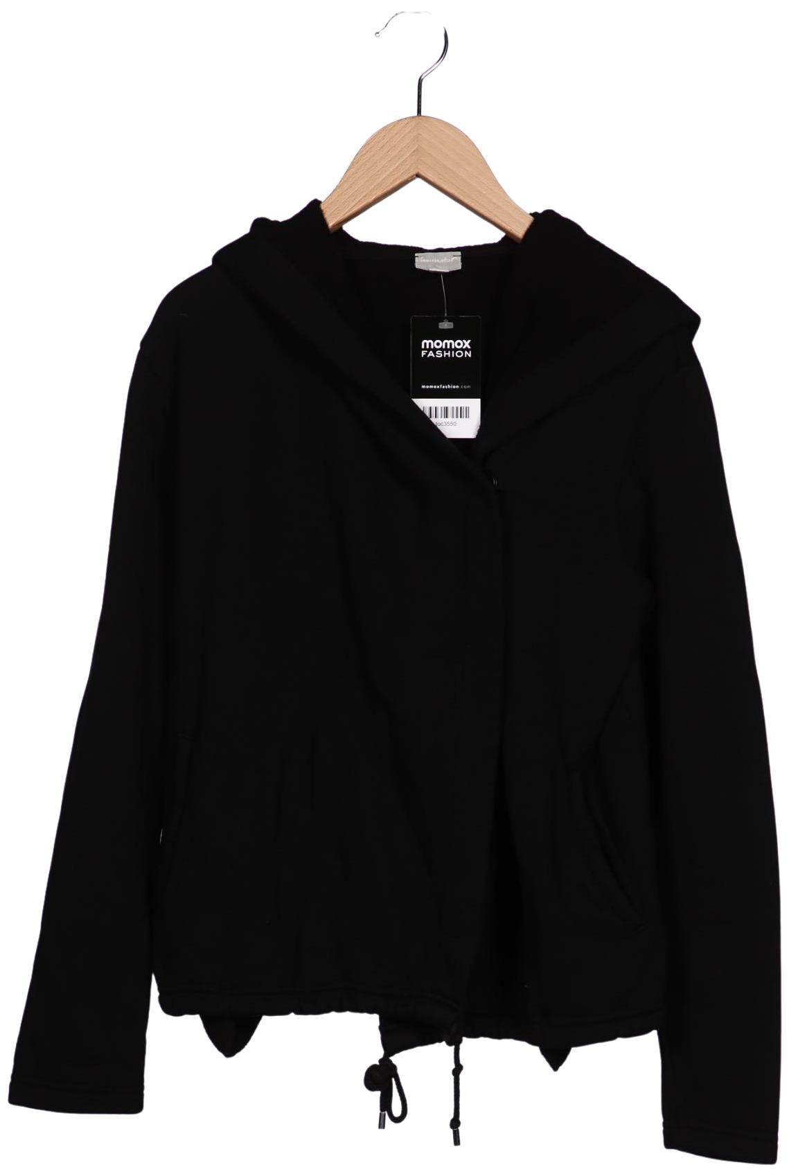 

hessnatur Damen Kapuzenpullover, schwarz, Gr. 34
