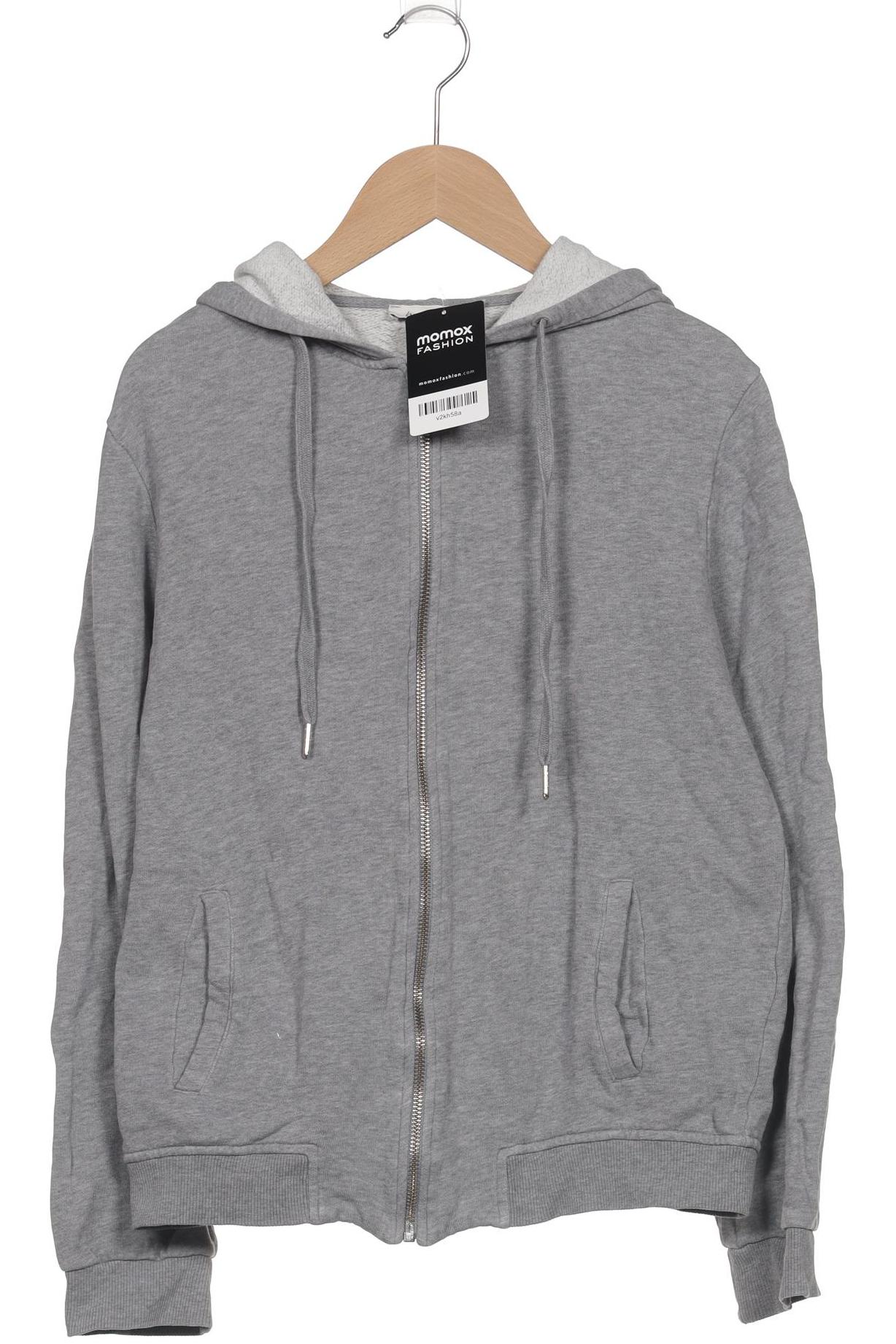 

hessnatur Damen Kapuzenpullover, grau, Gr. 34