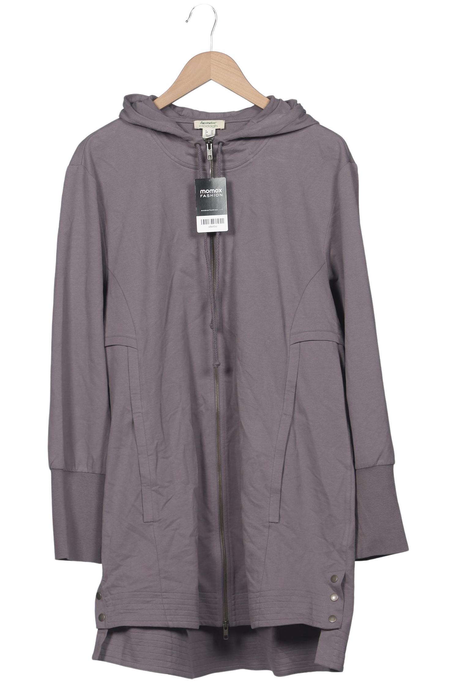 

hessnatur Damen Kapuzenpullover, grau, Gr. 46