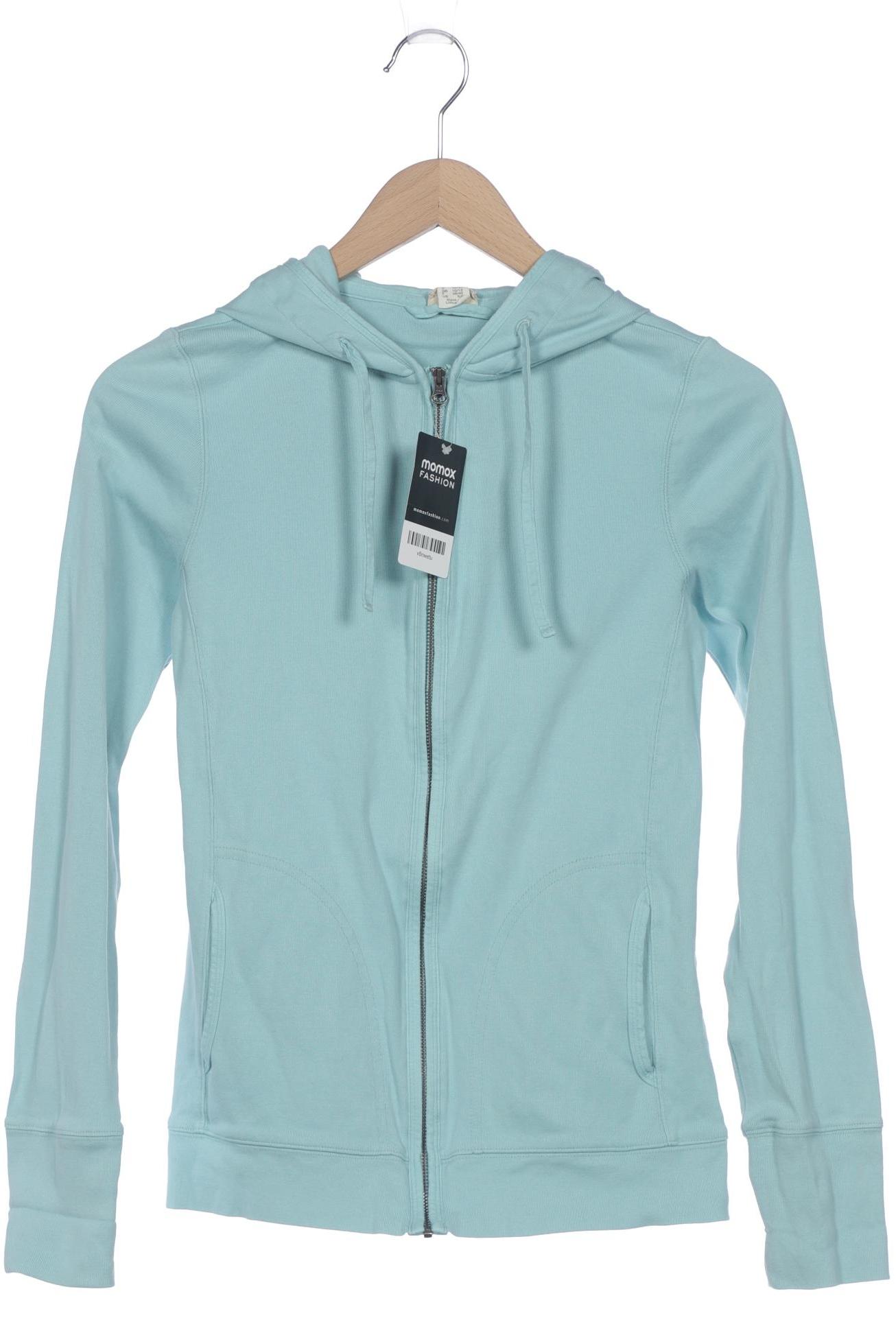 

hessnatur Damen Kapuzenpullover, hellblau, Gr. 36