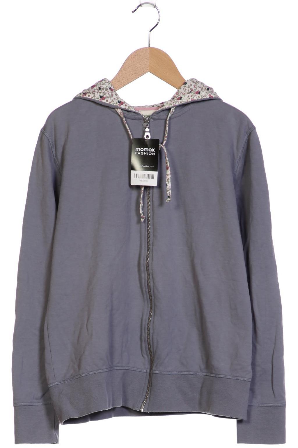 

hessnatur Damen Kapuzenpullover, blau, Gr. 36