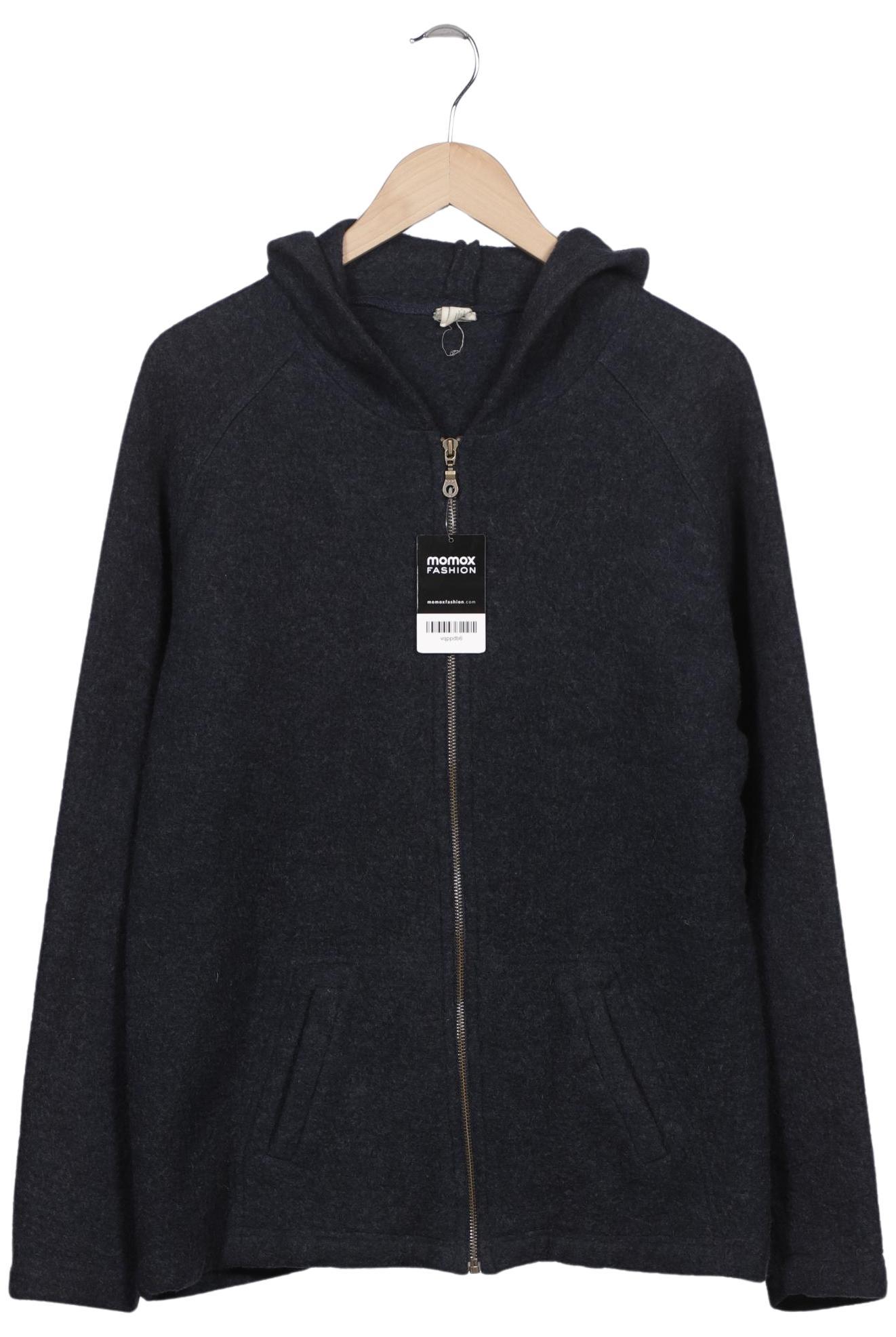 

hessnatur Damen Kapuzenpullover, marineblau, Gr. 42