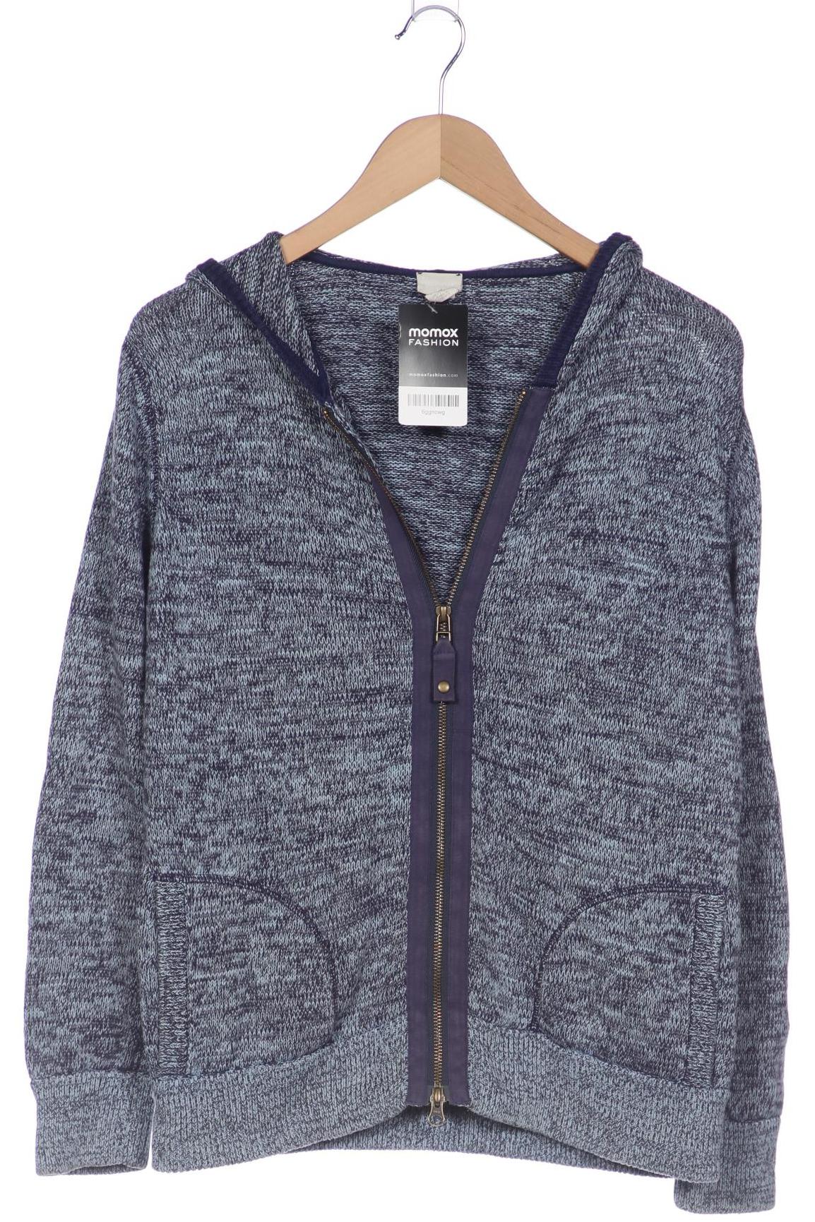 

hessnatur Damen Kapuzenpullover, blau, Gr. 40