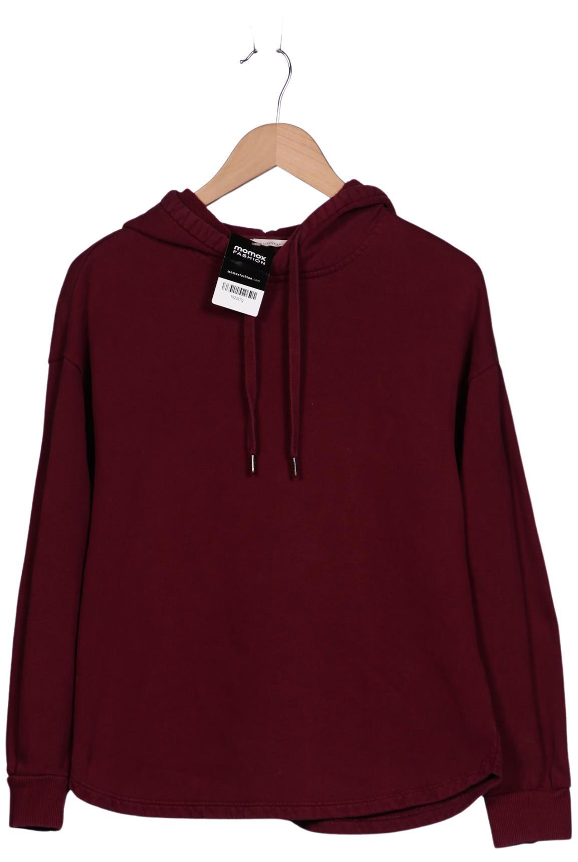 

hessnatur Damen Kapuzenpullover, bordeaux, Gr. 36