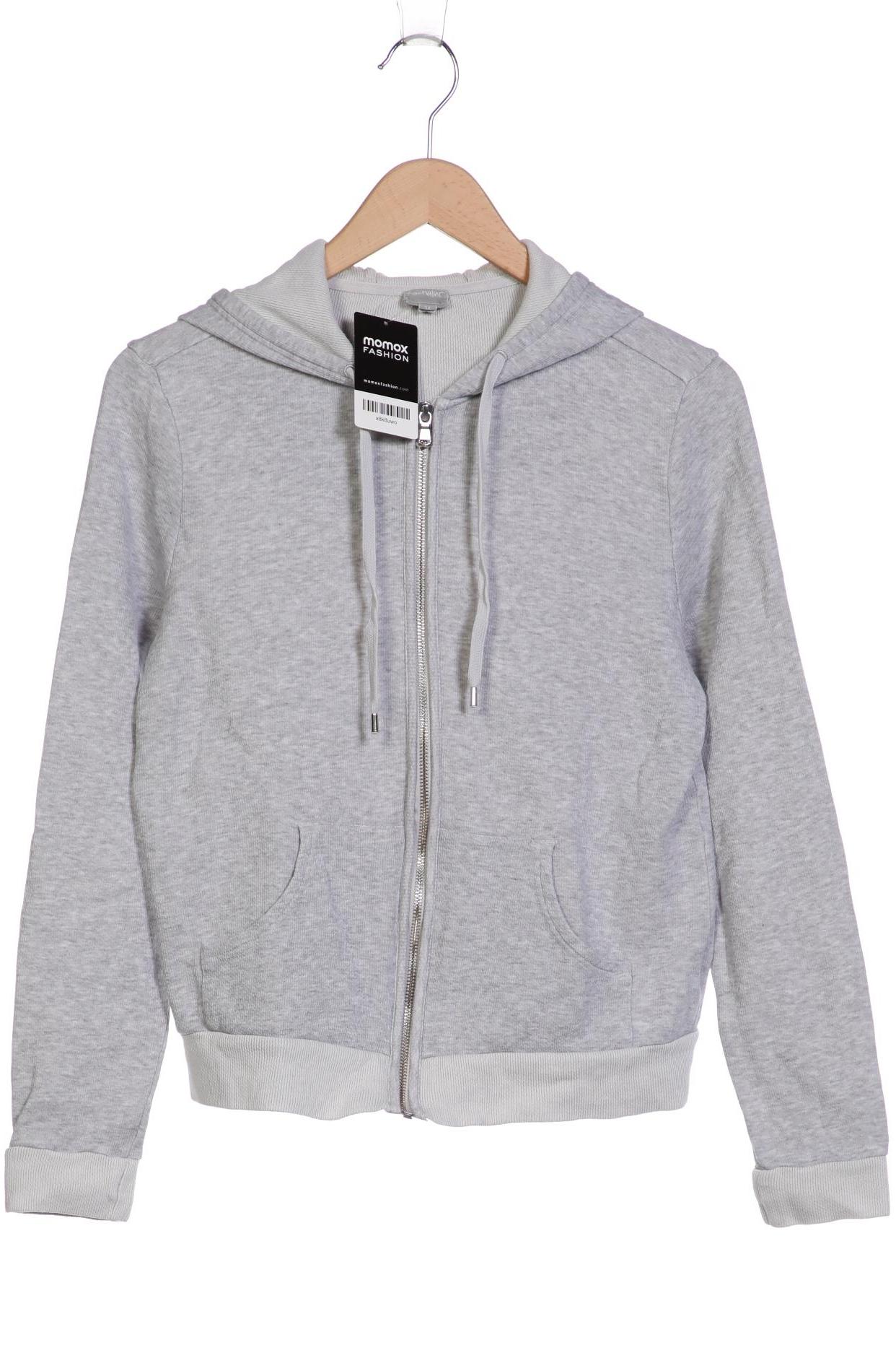 

hessnatur Damen Kapuzenpullover, grau, Gr. 38