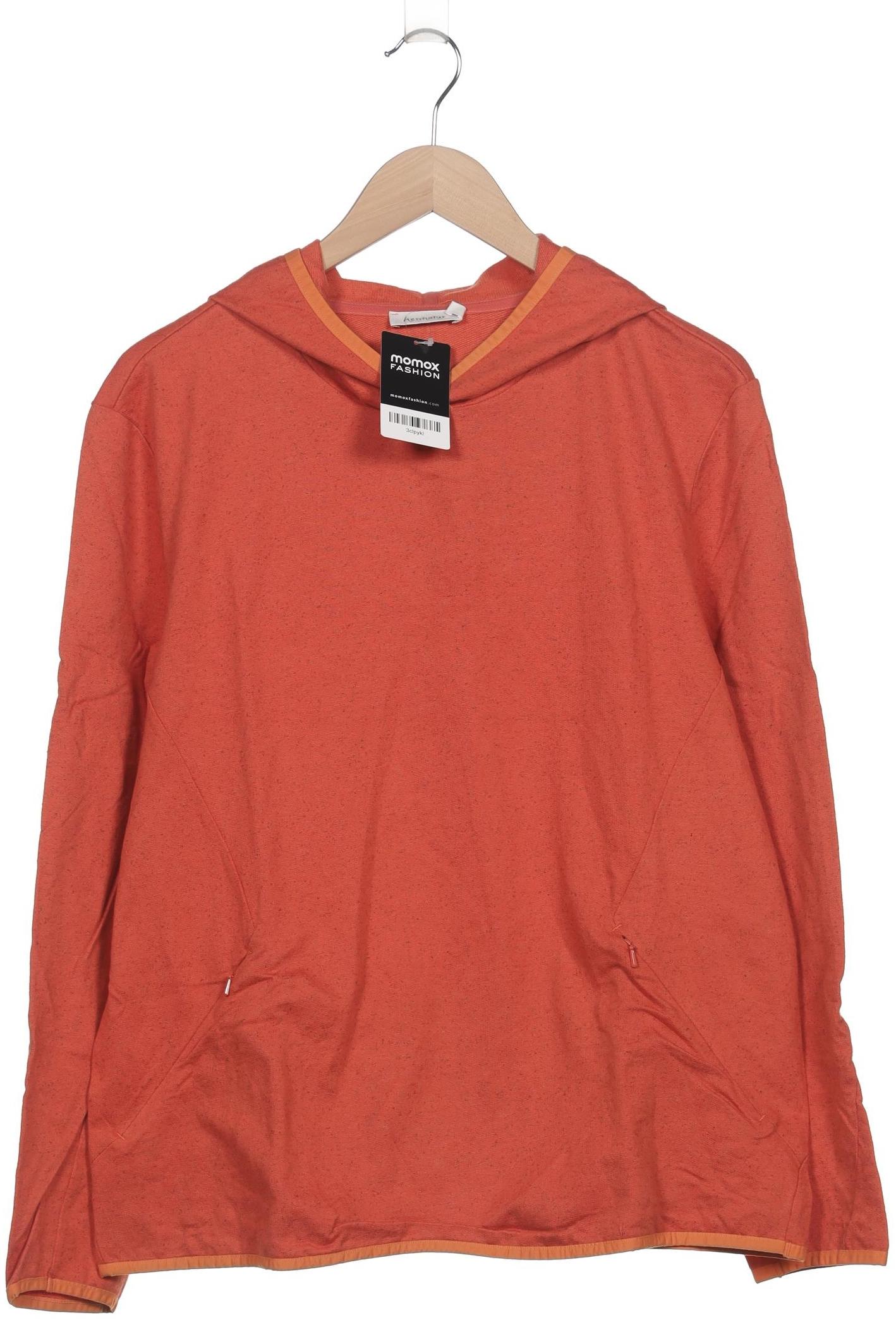 

hessnatur Damen Kapuzenpullover, rot, Gr. 44