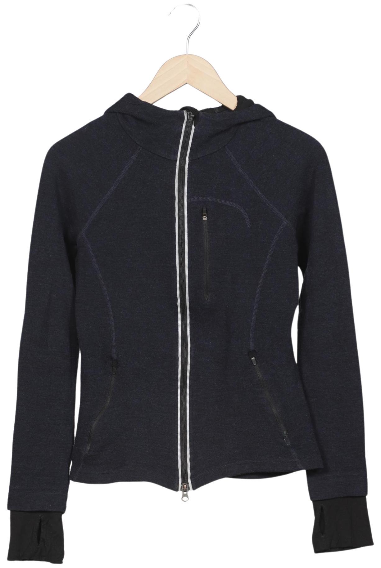 

hessnatur Damen Kapuzenpullover, marineblau, Gr. 38