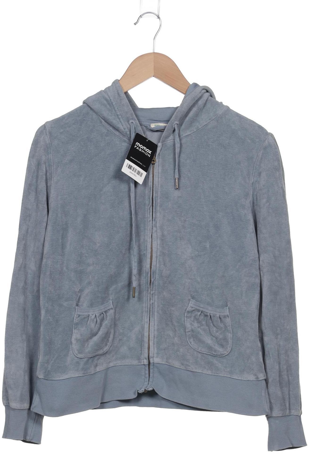 

hessnatur Damen Kapuzenpullover, hellblau, Gr. 36