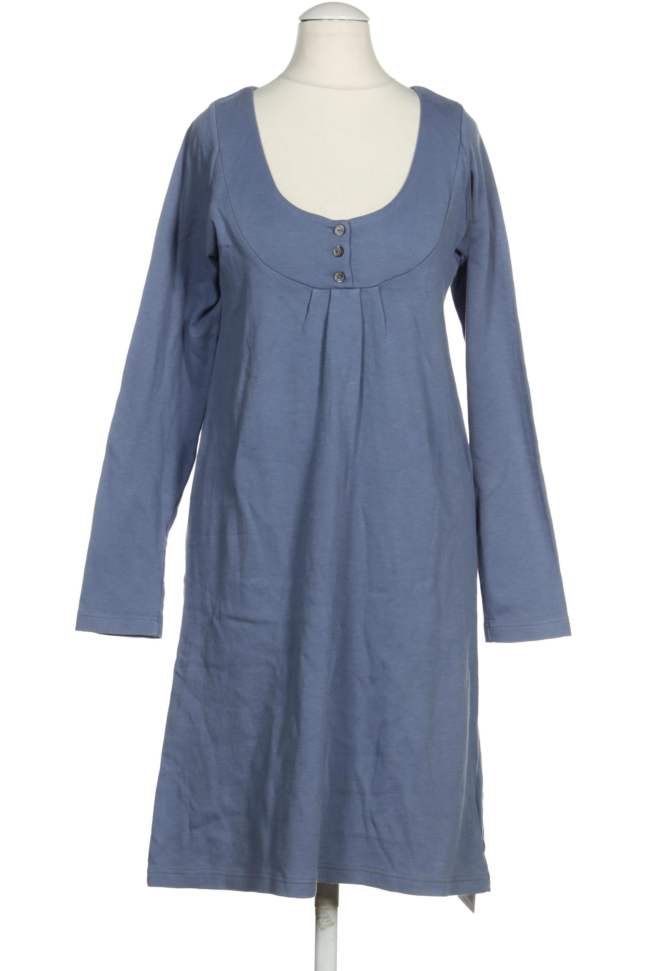 

hessnatur Damen Kleid, blau, Gr. 34