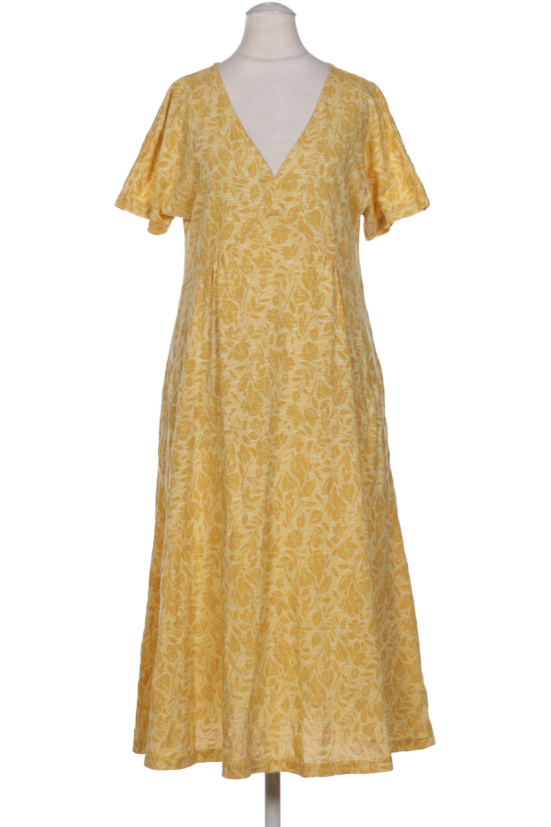 

hessnatur Damen Kleid, gelb, Gr. 34