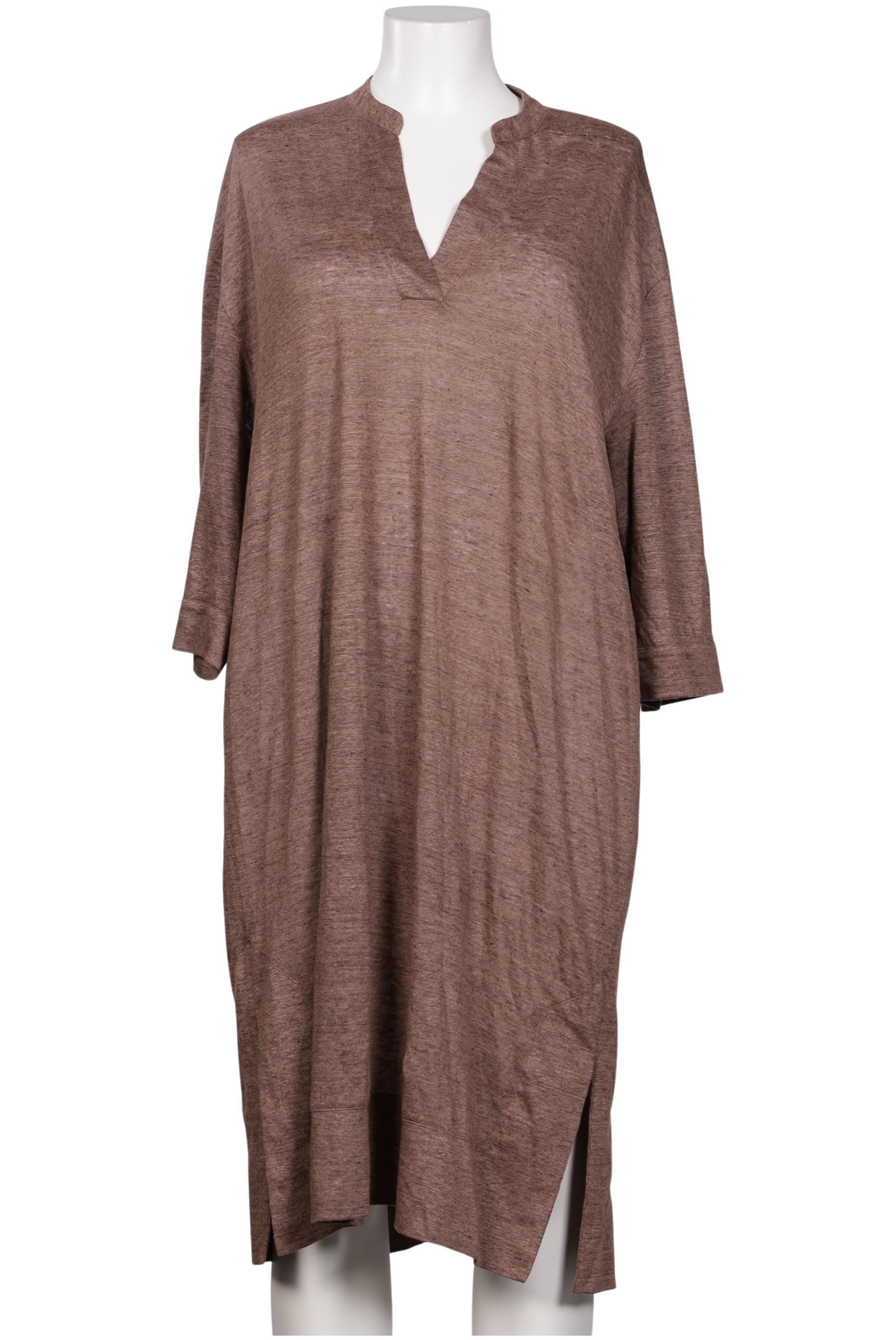 

hessnatur Damen Kleid, braun, Gr. 42