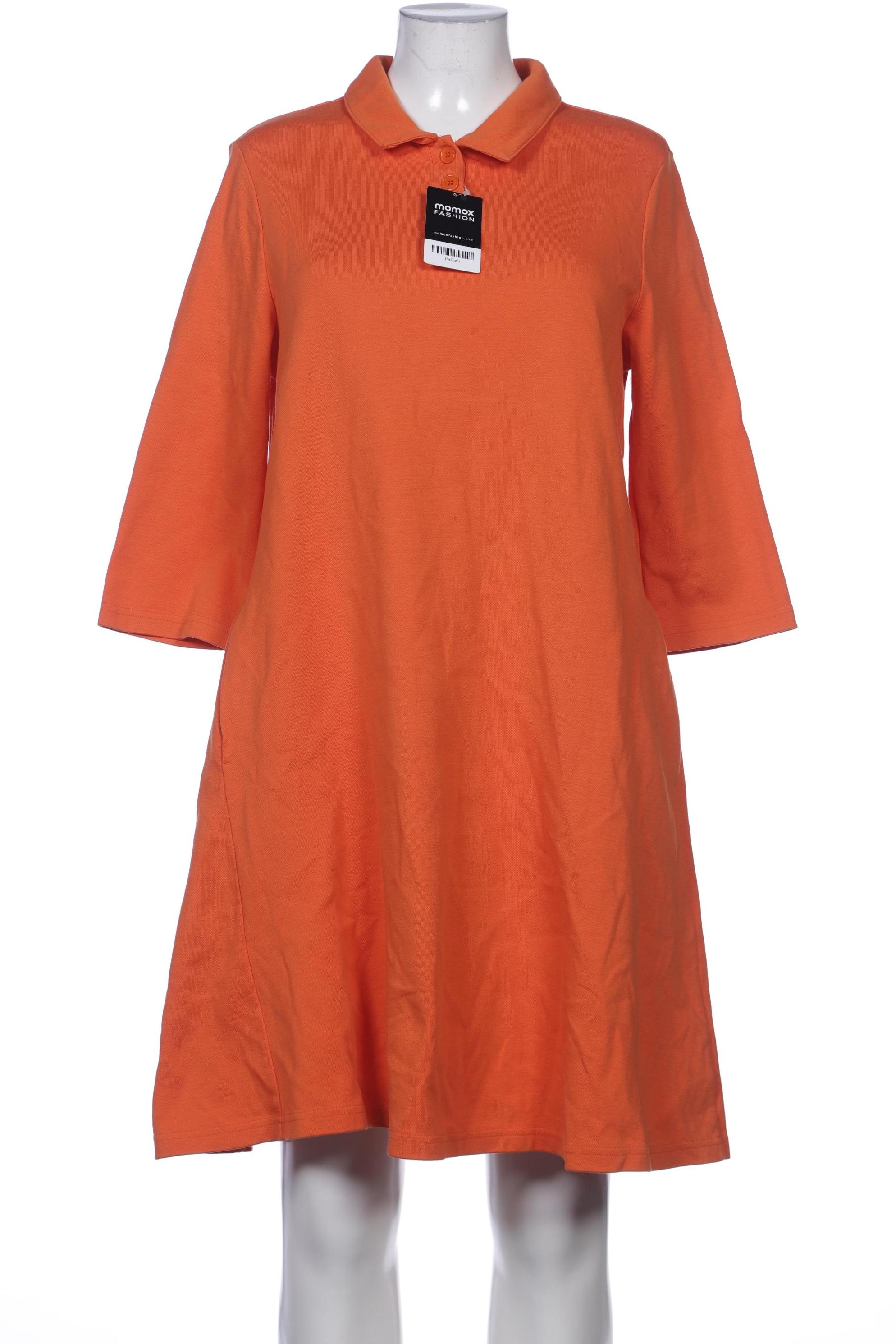 

hessnatur Damen Kleid, orange, Gr. 46