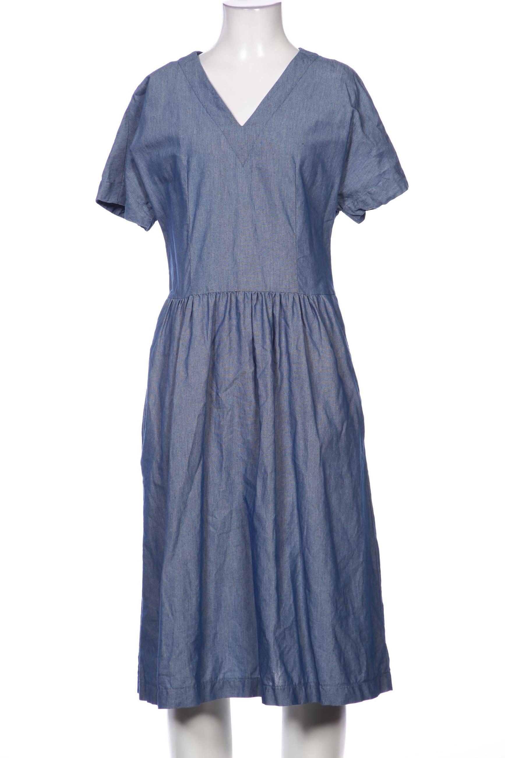 

hessnatur Damen Kleid, blau, Gr. 34