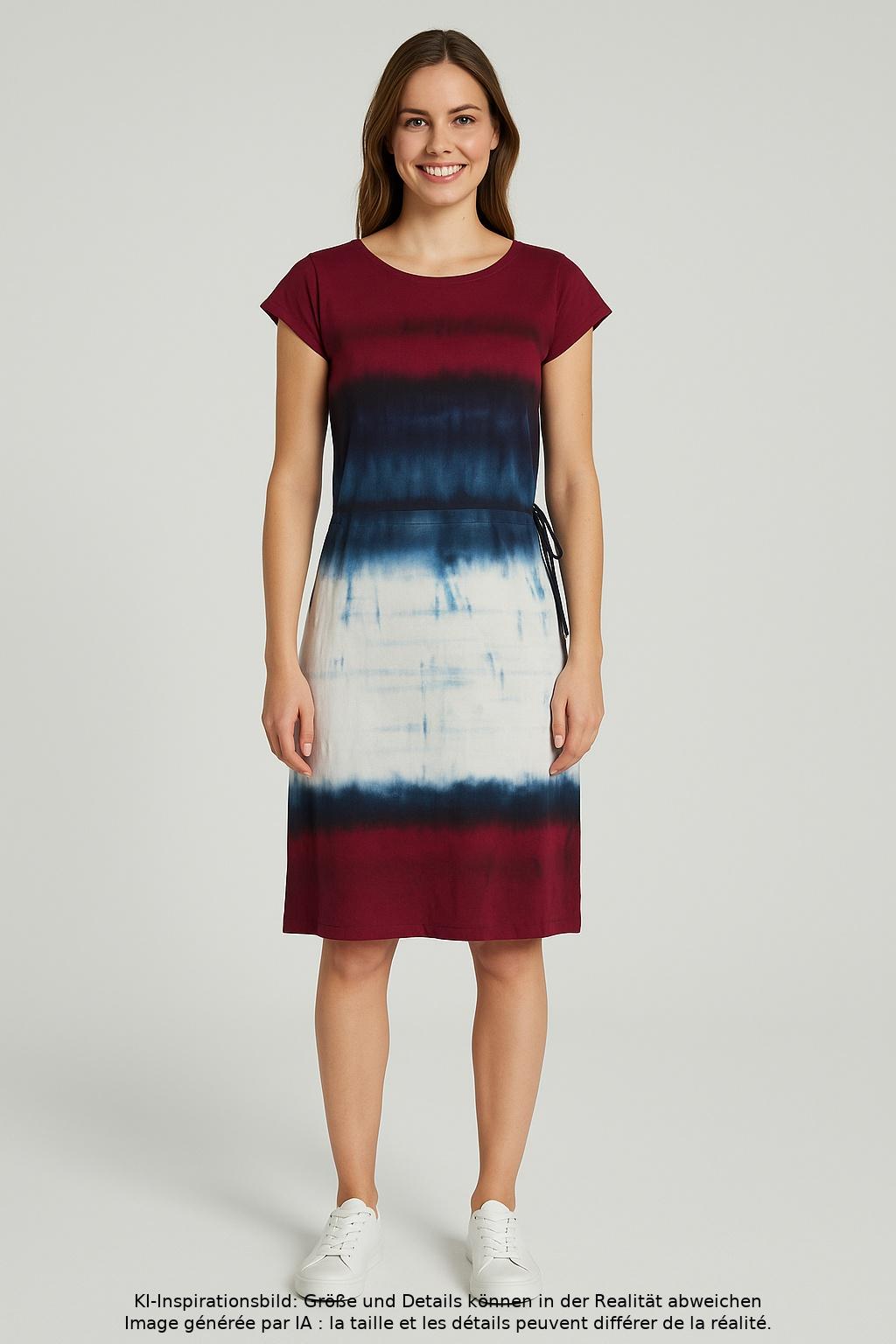 

hessnatur Damen Kleid, mehrfarbig, Gr. 38