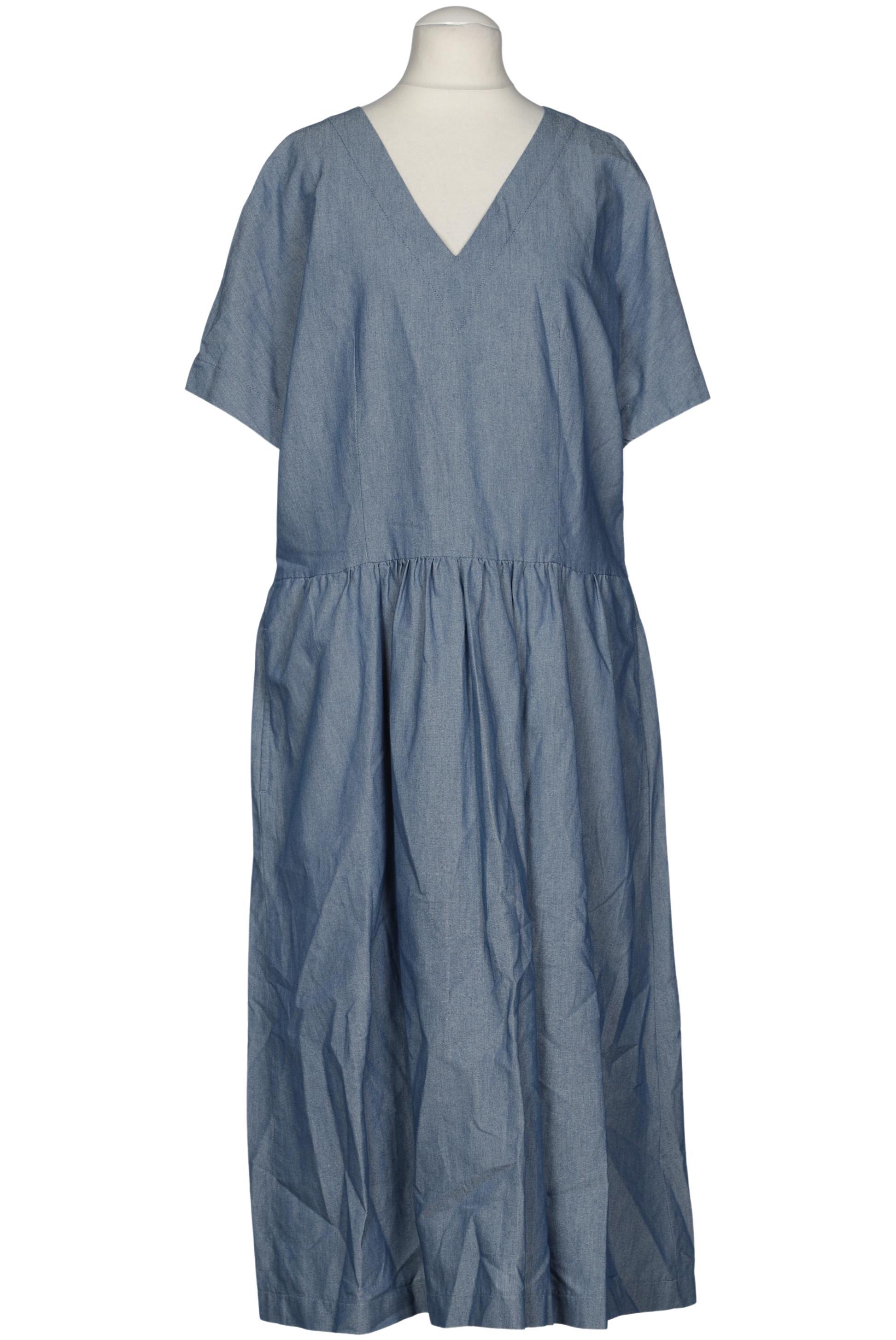 

hessnatur Damen Kleid, blau, Gr. 38