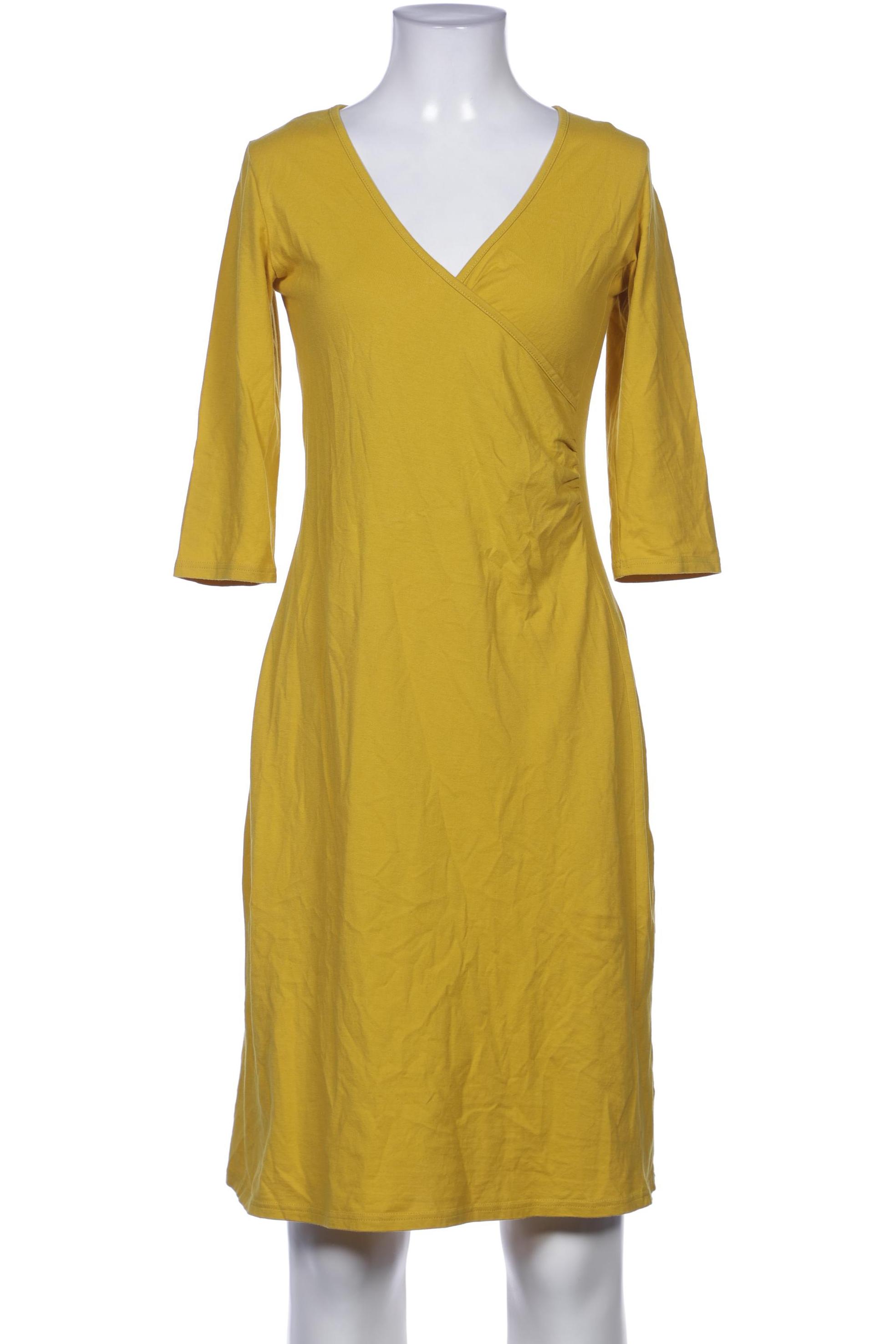 

hessnatur Damen Kleid, gelb, Gr. 36