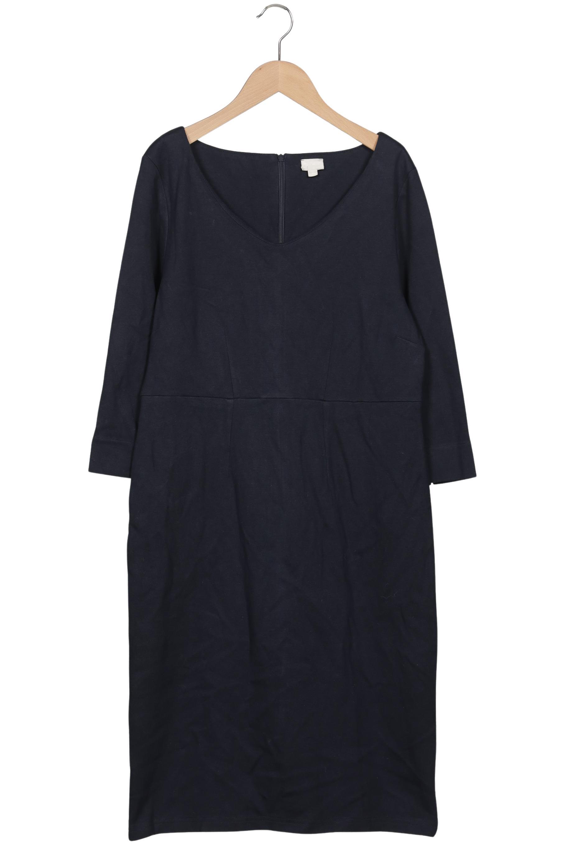 

hessnatur Damen Kleid, marineblau, Gr. 44