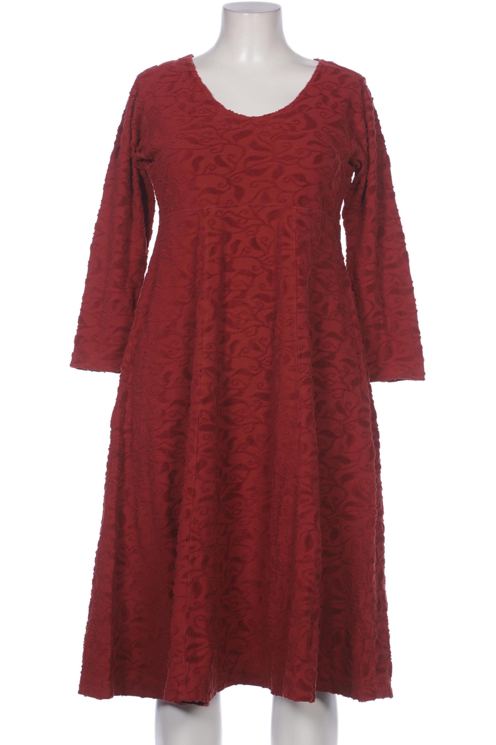 

hessnatur Damen Kleid, rot, Gr. 42