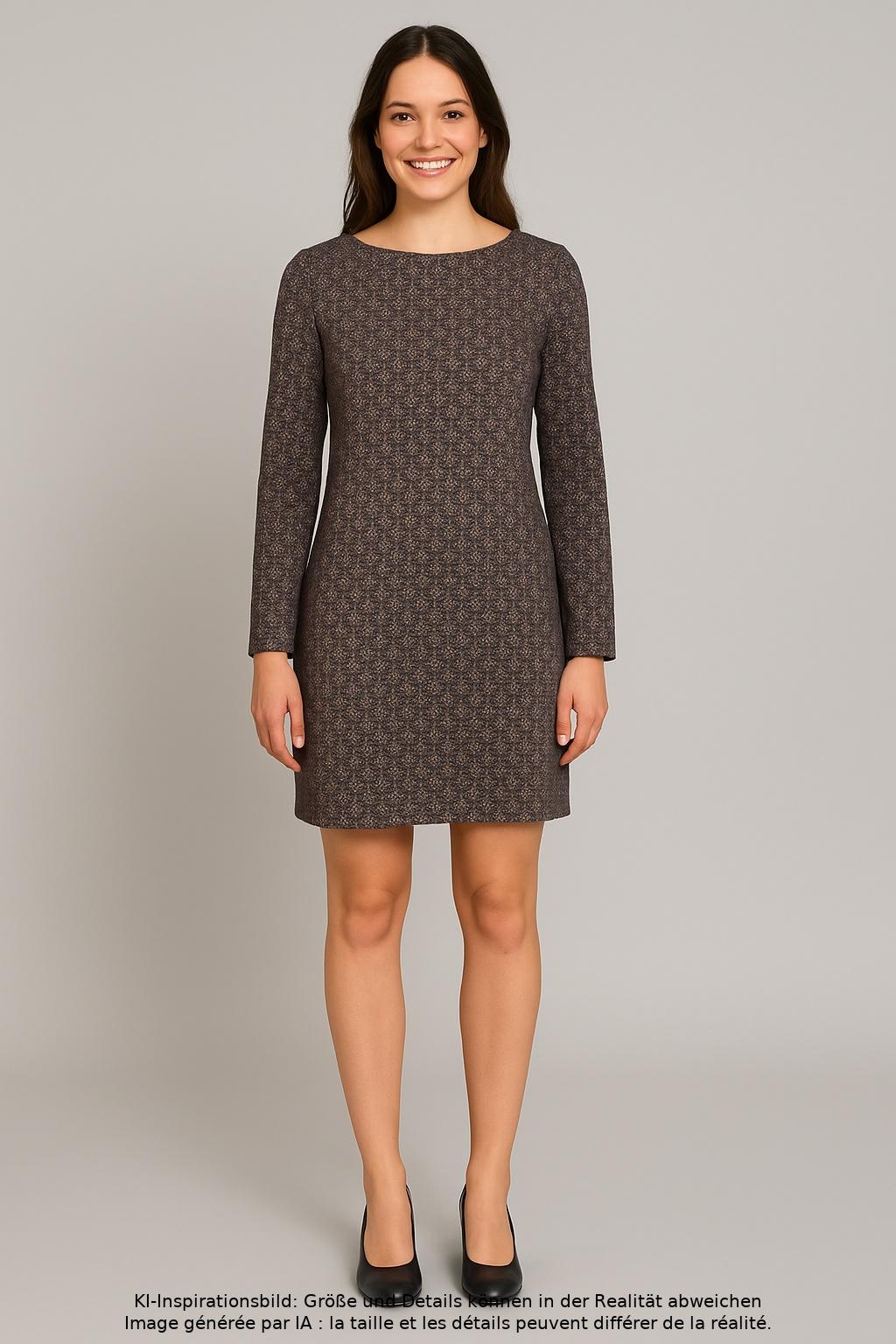 

hessnatur Damen Kleid, mehrfarbig, Gr. 40