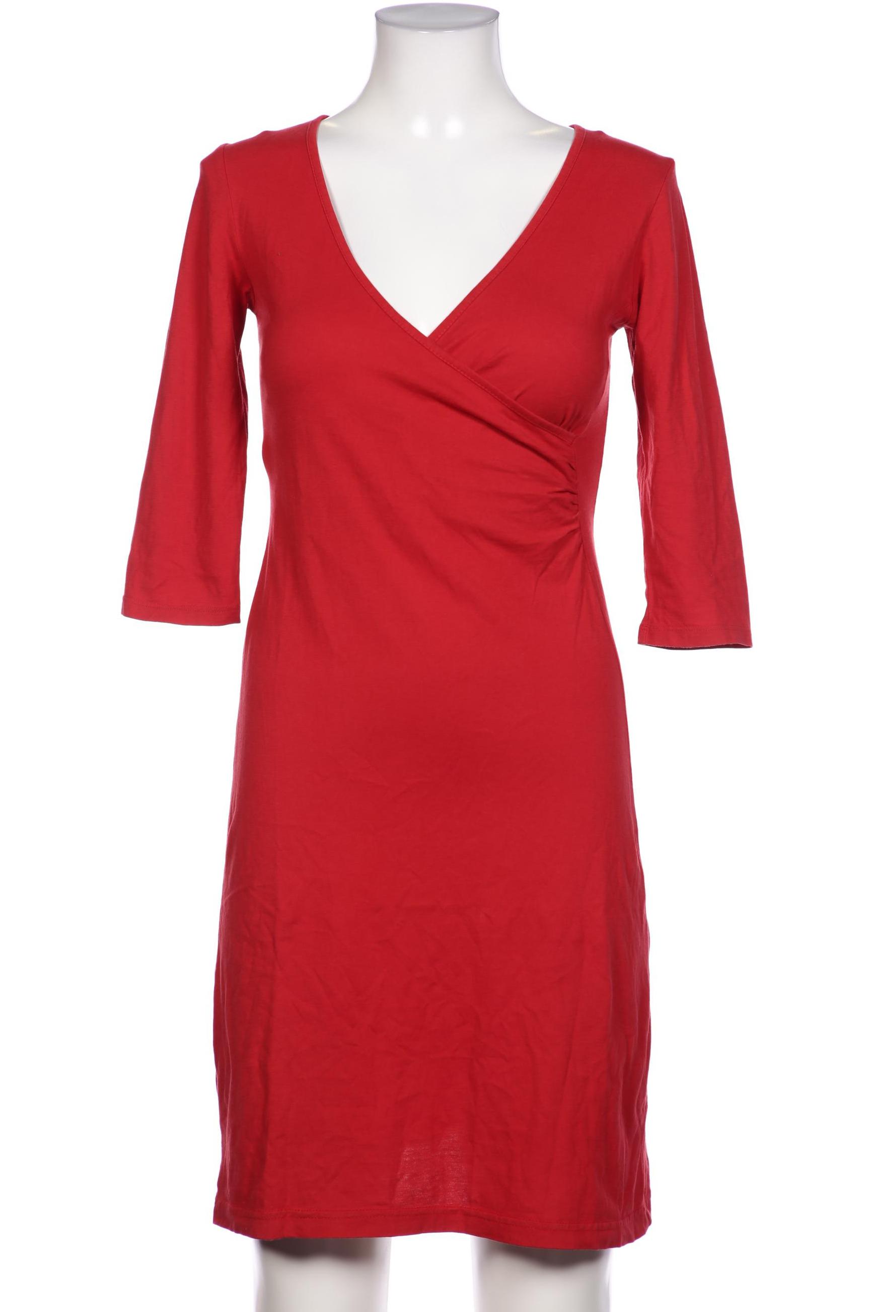 

hessnatur Damen Kleid, rot, Gr. 34