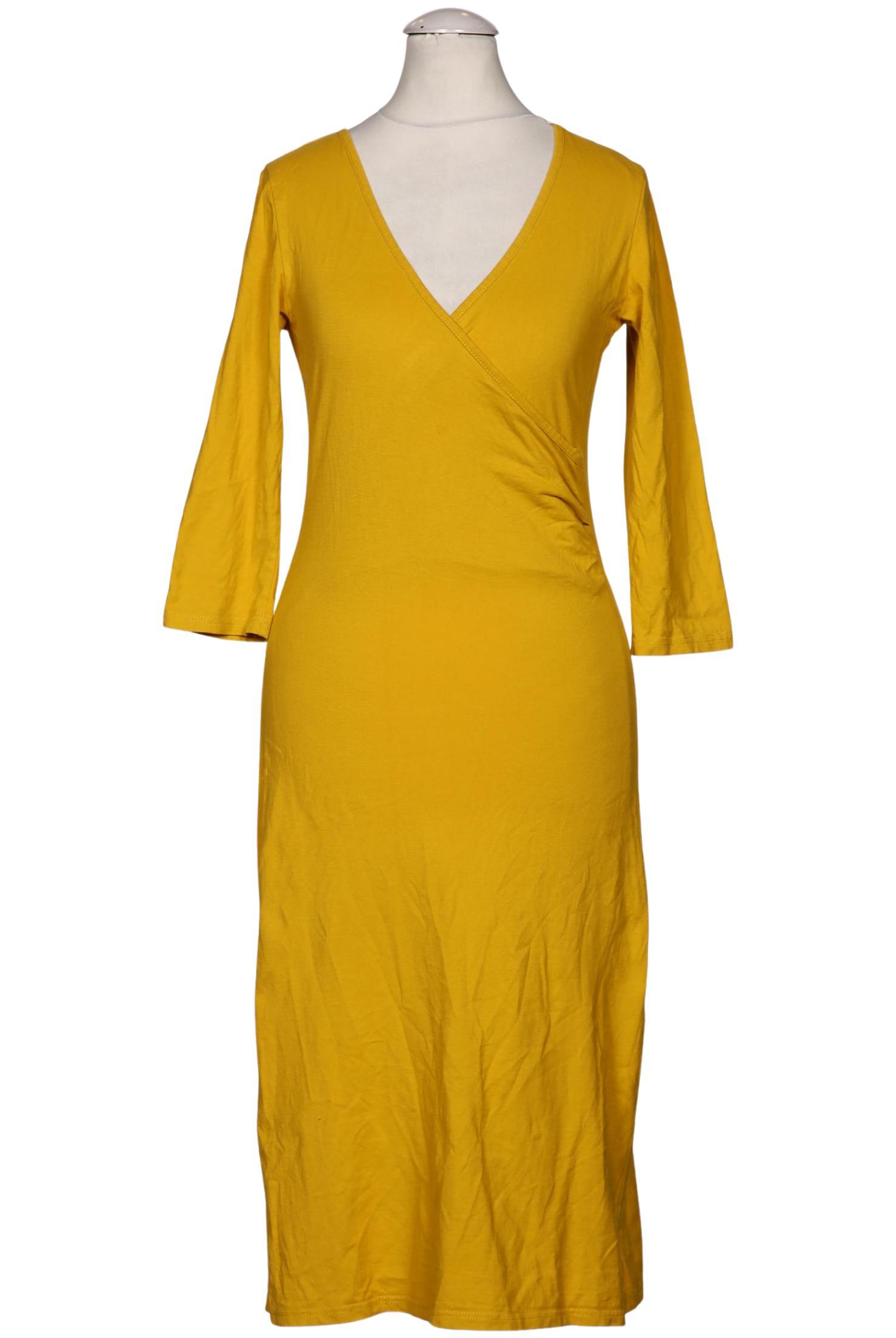 

hessnatur Damen Kleid, gelb, Gr. 34