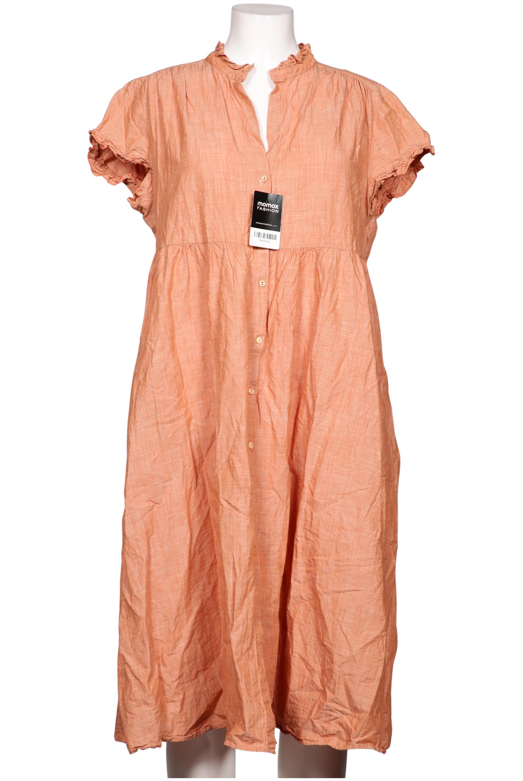 

hessnatur Damen Kleid, orange, Gr. 44