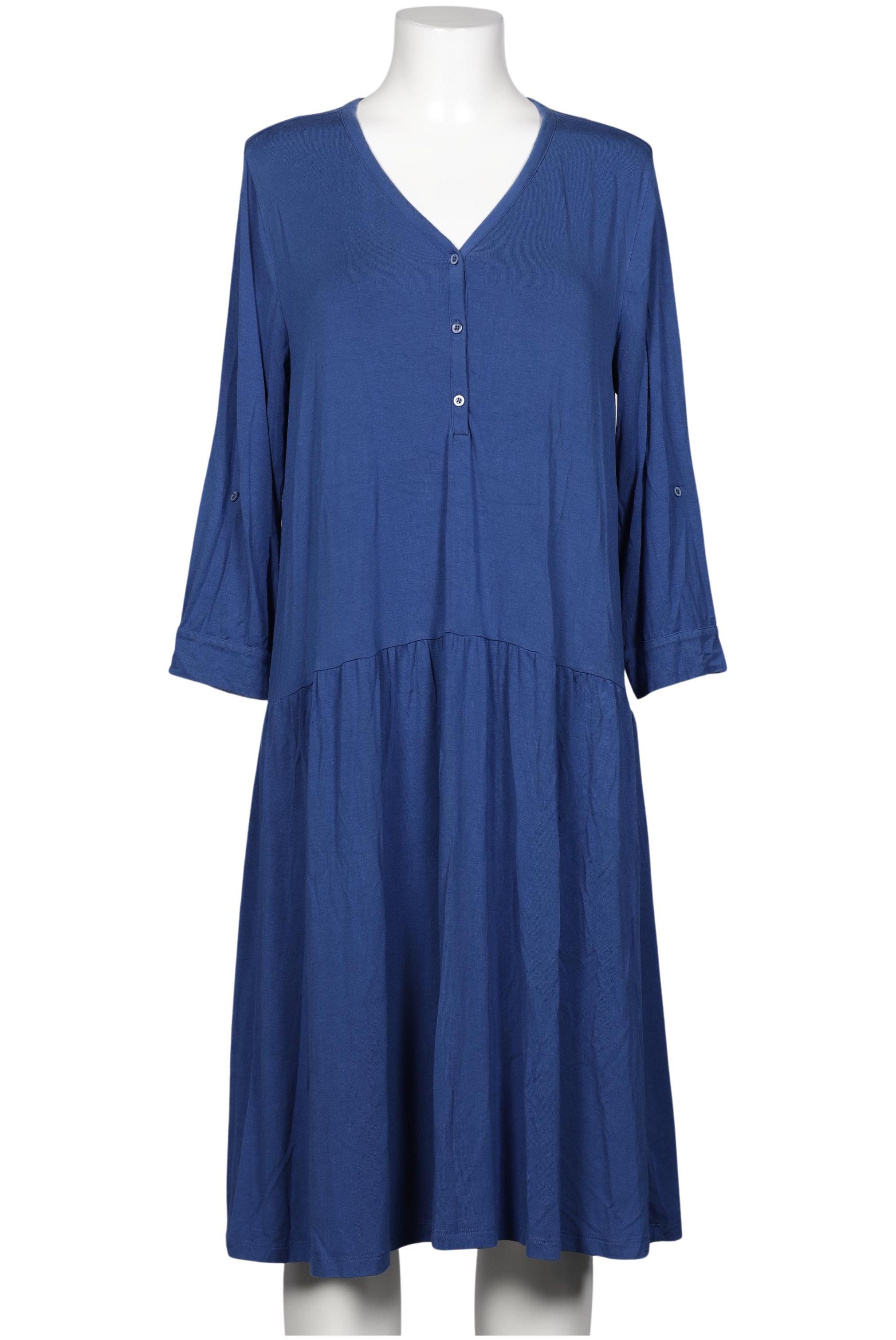 

hessnatur Damen Kleid, blau, Gr. 42