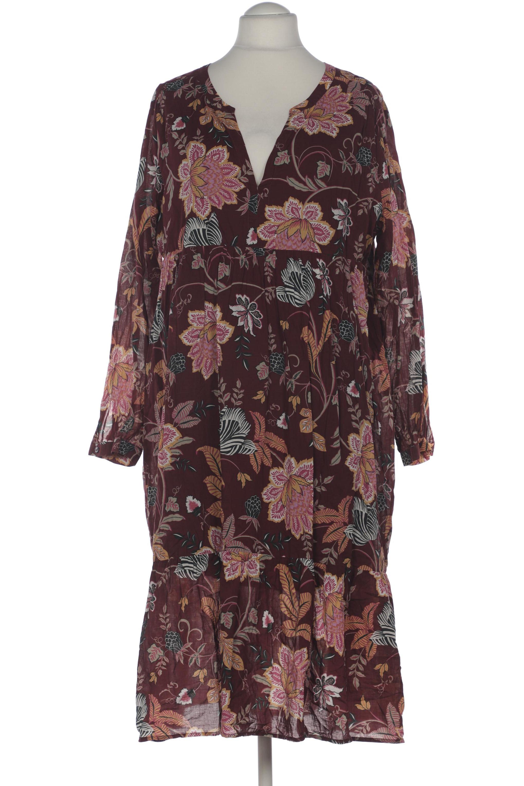 

hessnatur Damen Kleid, bordeaux, Gr. 48