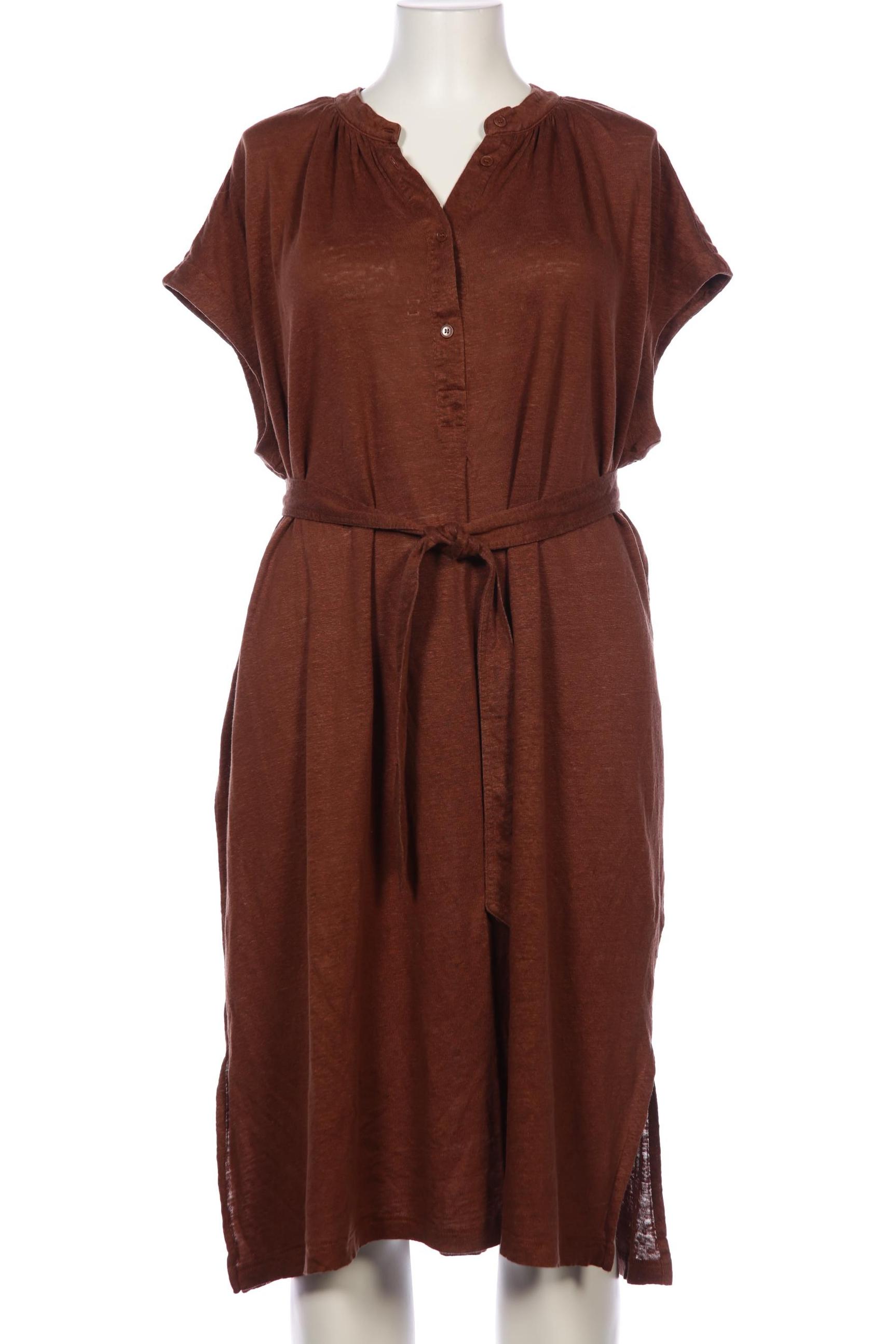 

hessnatur Damen Kleid, braun, Gr. 42