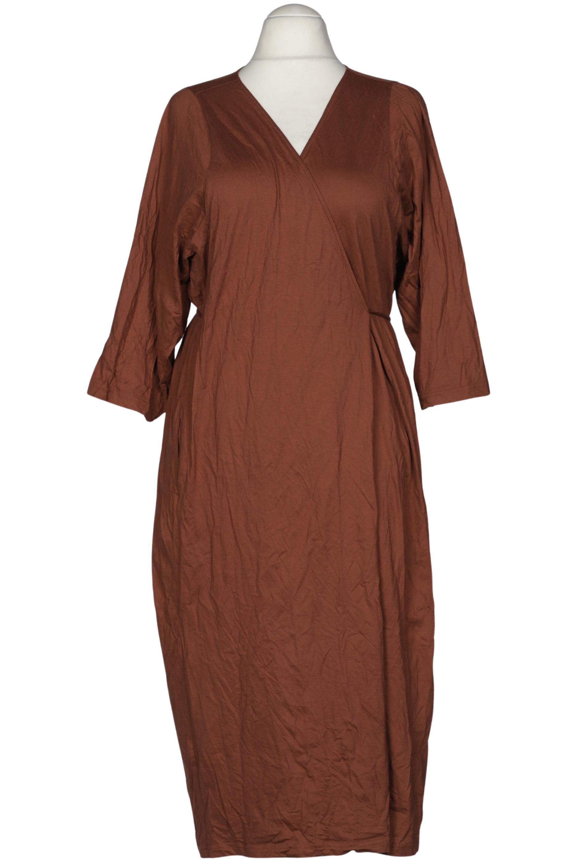 

hessnatur Damen Kleid, braun, Gr. 42
