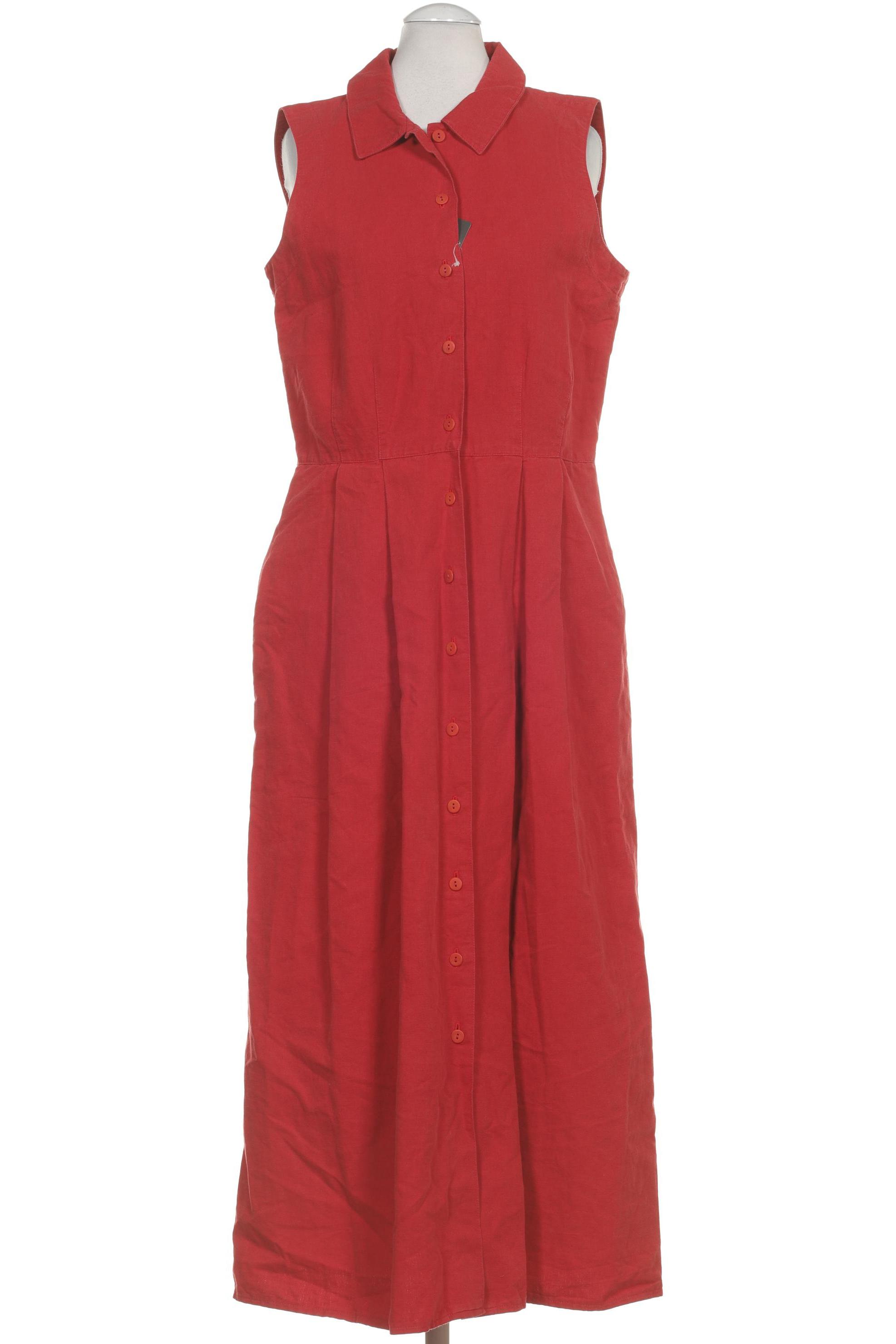 

hessnatur Damen Kleid, rot, Gr. 38