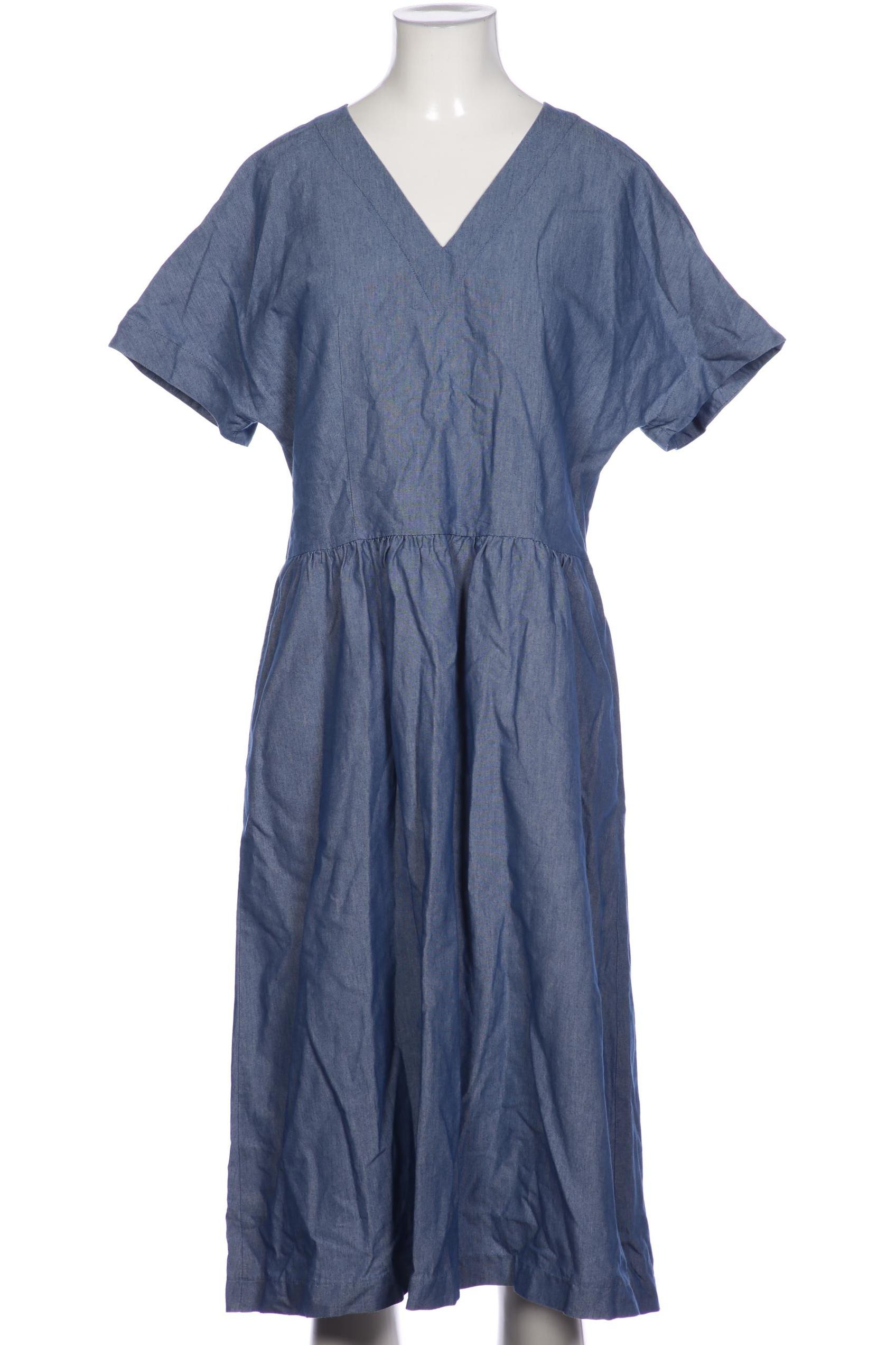 

hessnatur Damen Kleid, blau, Gr. 36