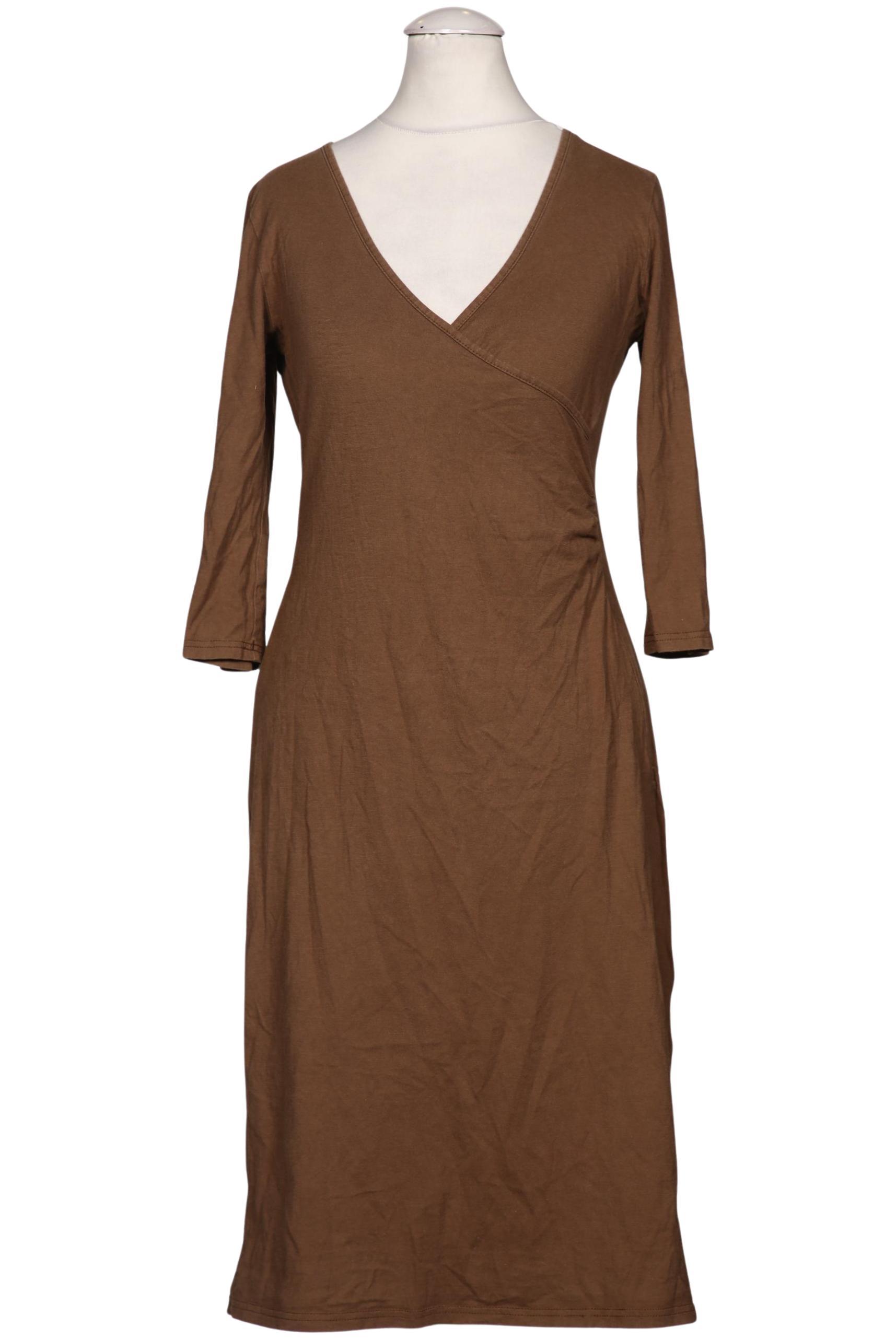 

hessnatur Damen Kleid, braun, Gr. 34