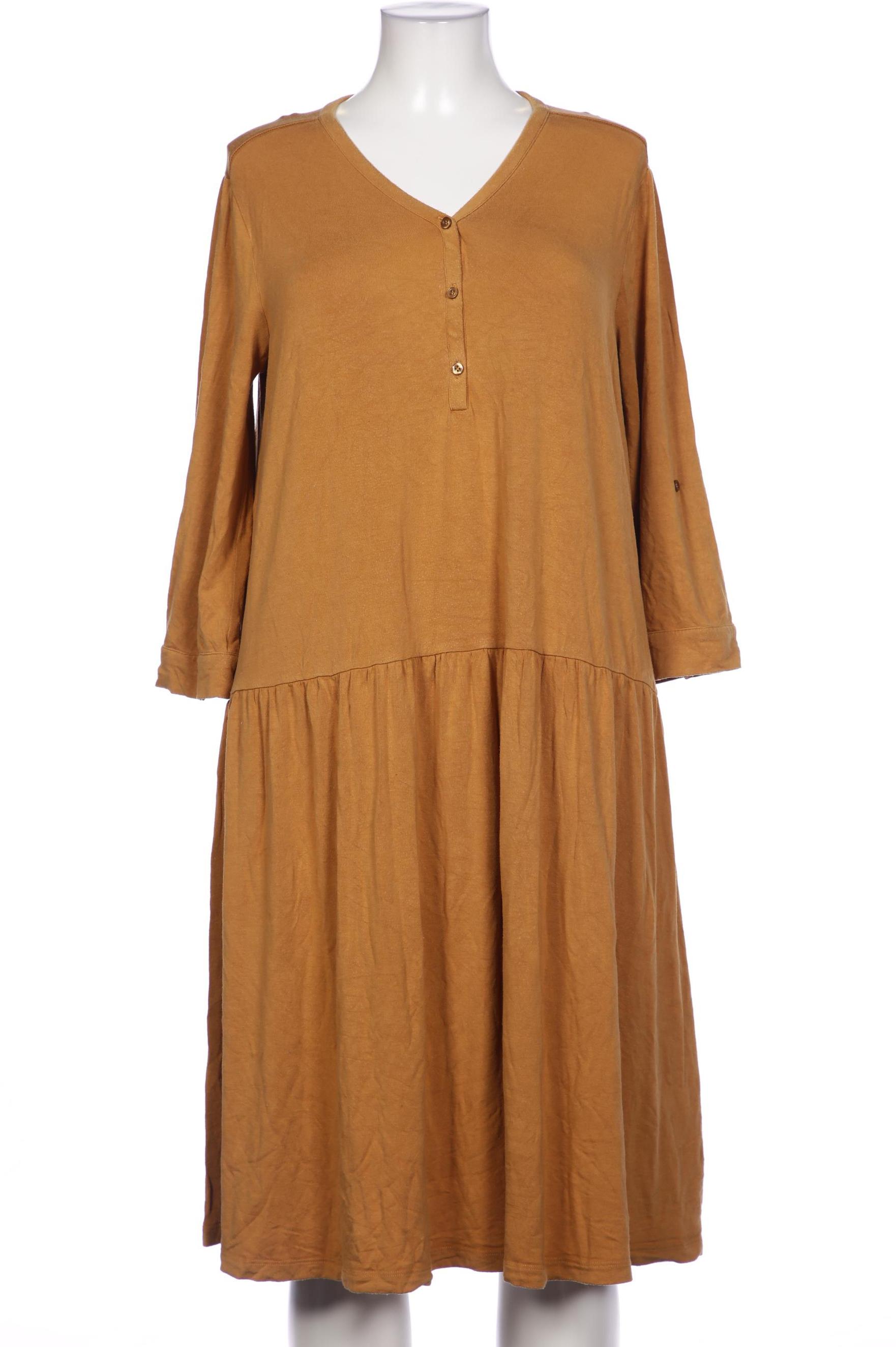 

hessnatur Damen Kleid, braun, Gr. 44
