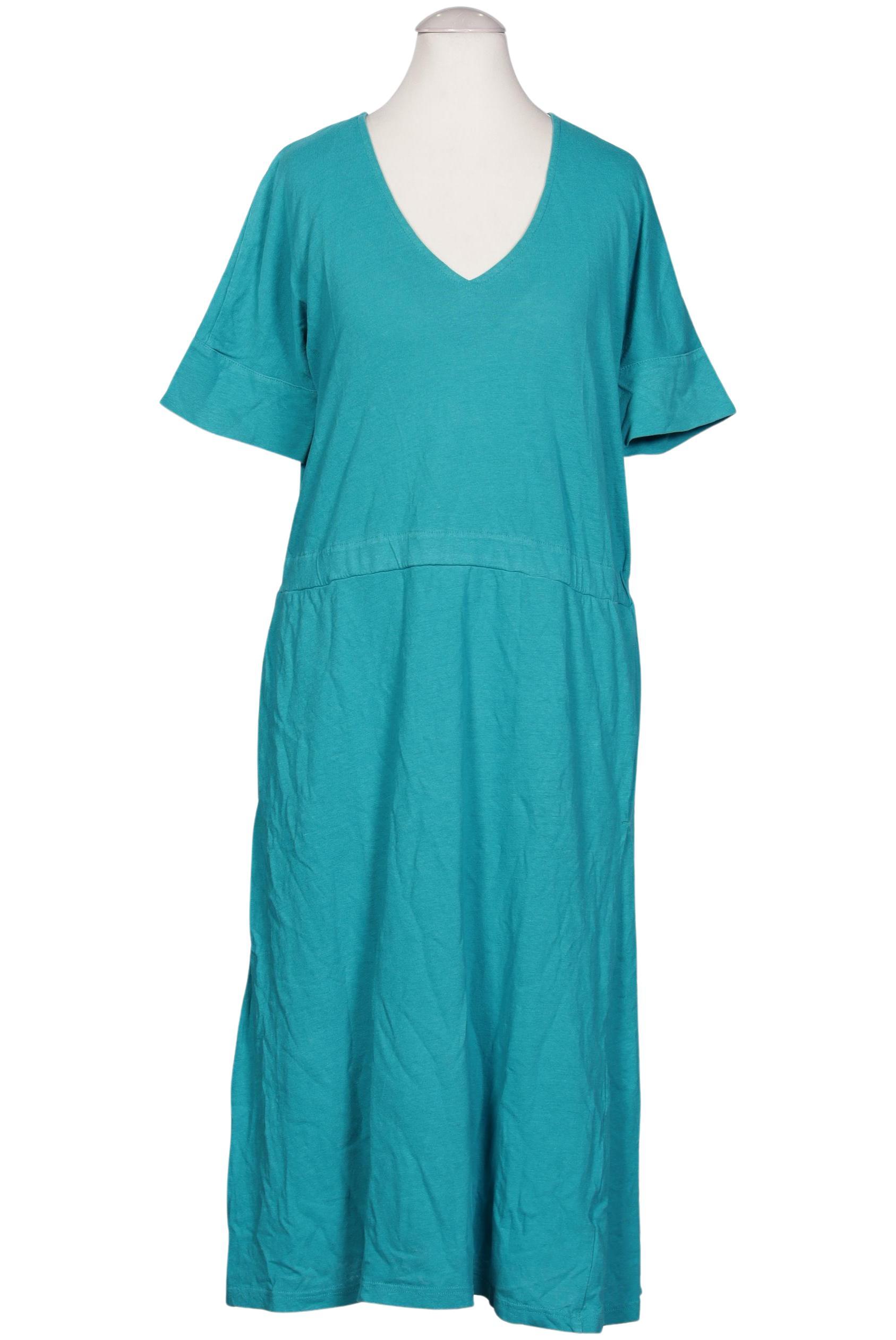 

hessnatur Damen Kleid, türkis, Gr. 34
