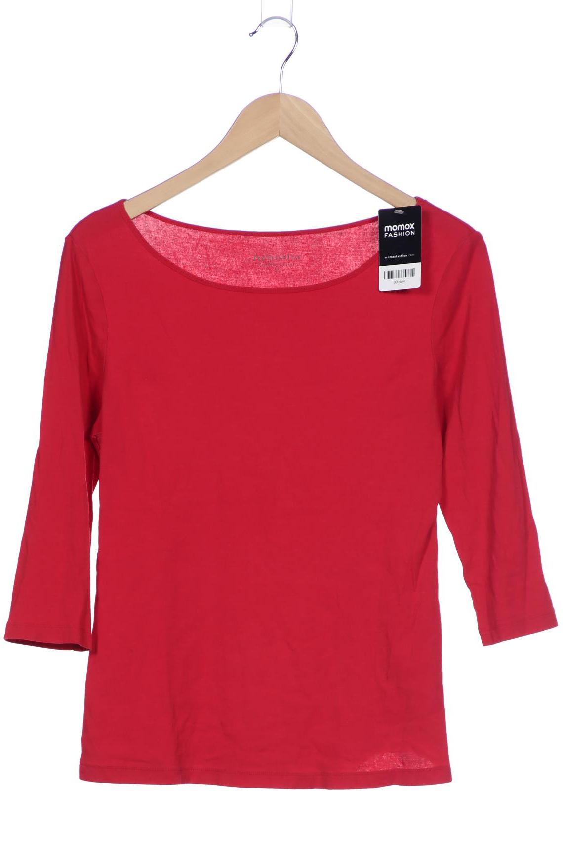 

hessnatur Damen Langarmshirt, rot, Gr. 40