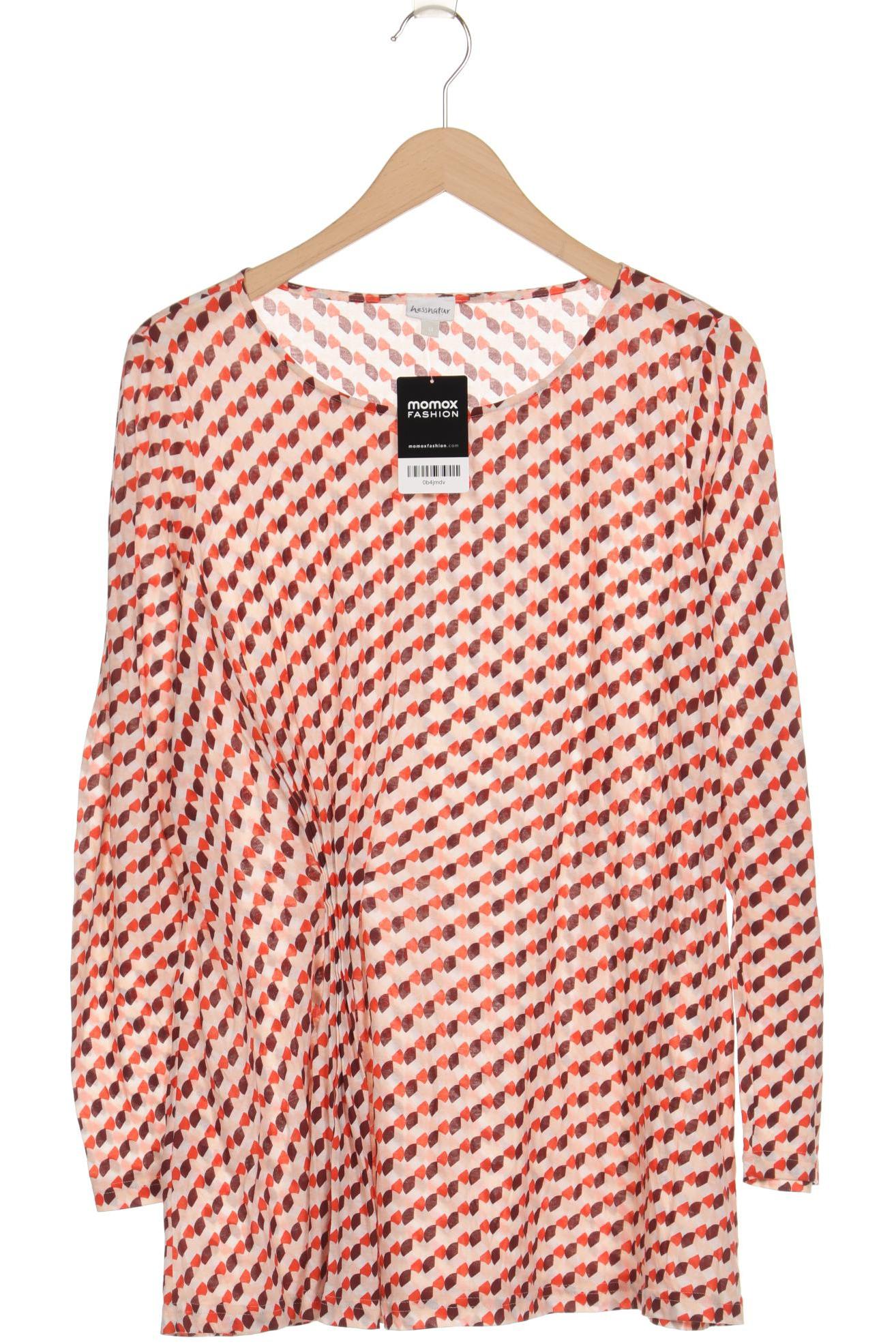 

hessnatur Damen Langarmshirt, rot, Gr. 44