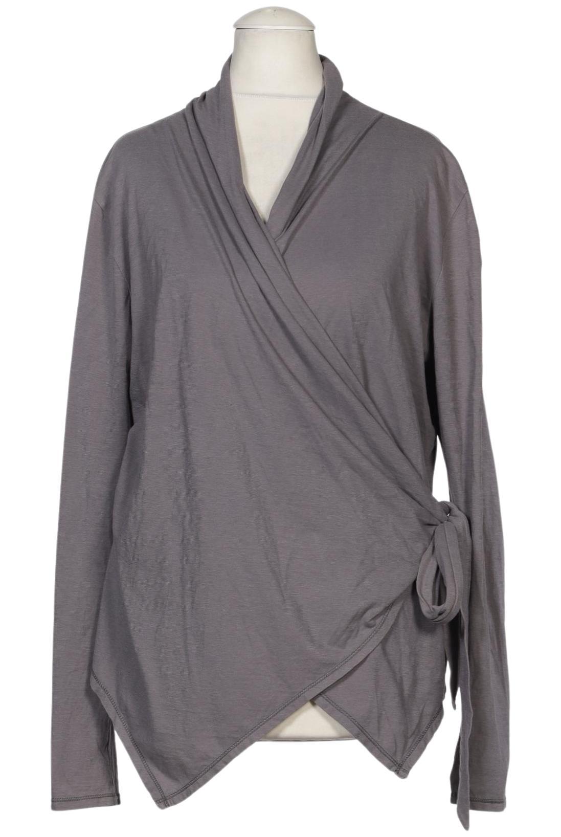 

hessnatur Damen Langarmshirt, grau, Gr. 36