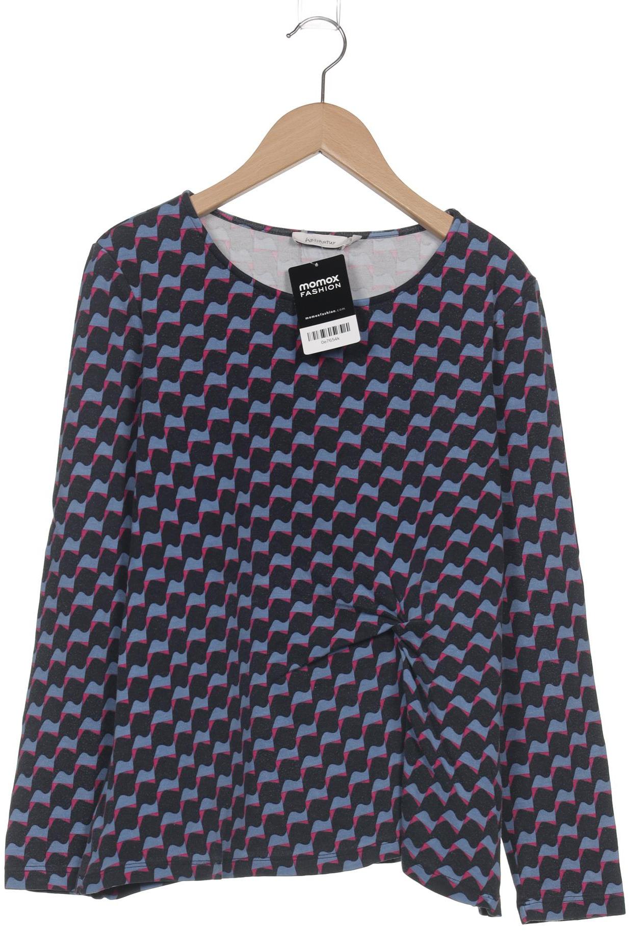 

hessnatur Damen Langarmshirt, marineblau, Gr. 38
