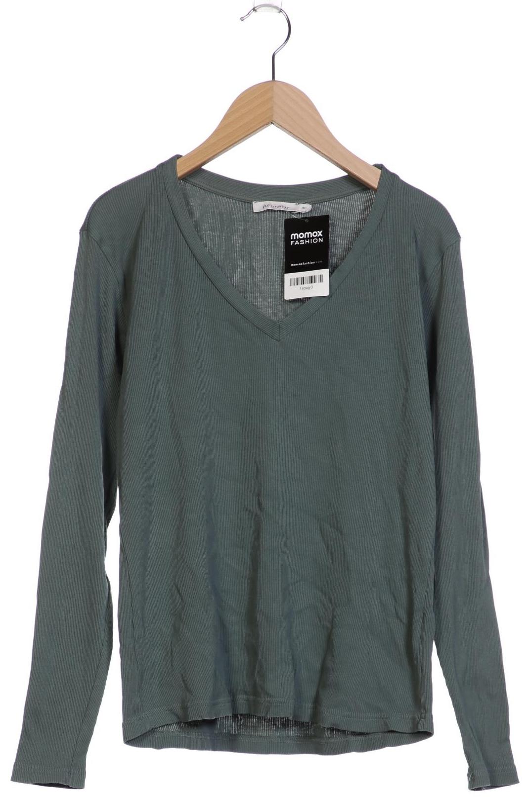 

hessnatur Damen Langarmshirt, türkis, Gr. 40