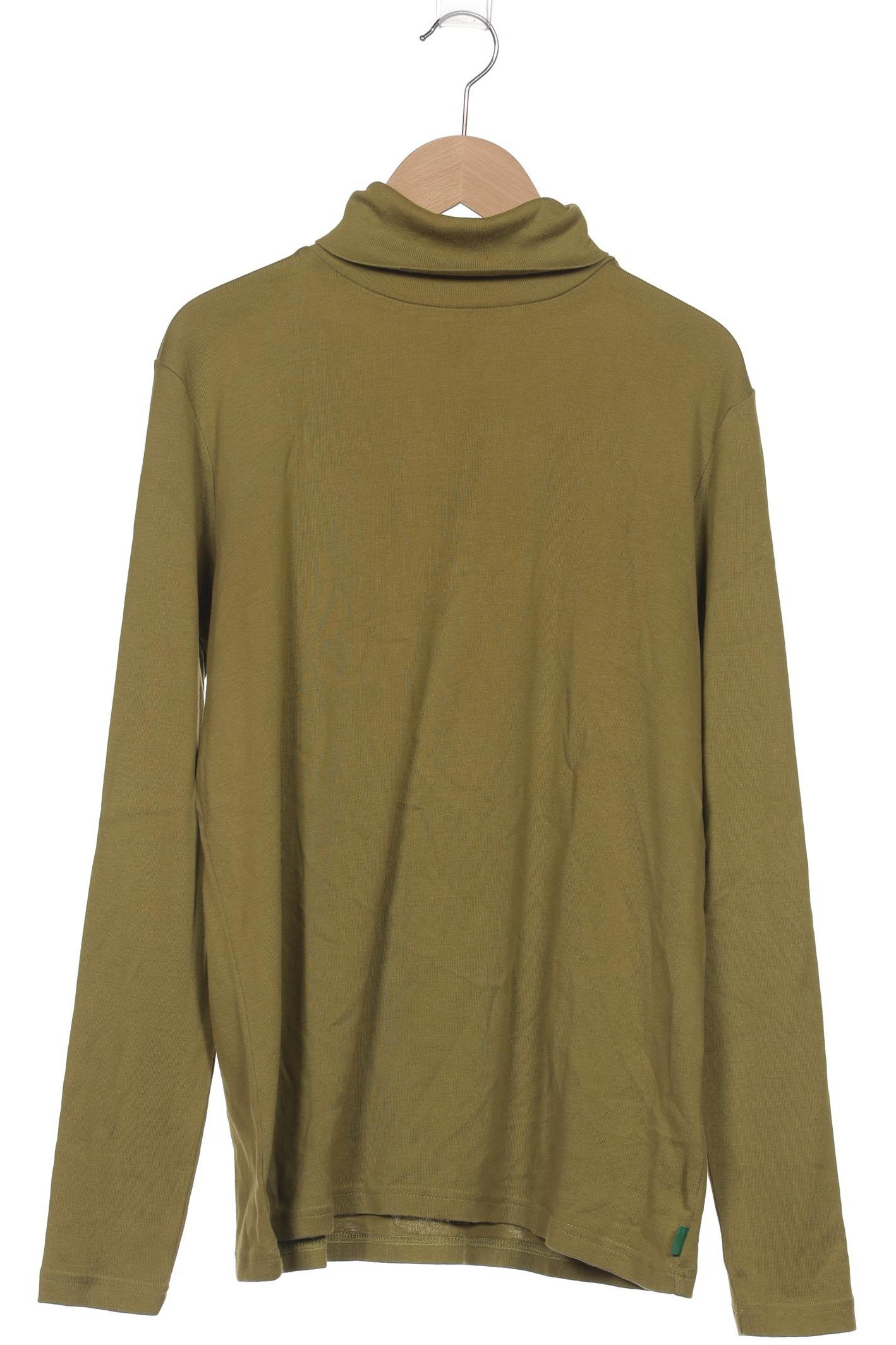 

hessnatur Damen Langarmshirt, grün, Gr. 42
