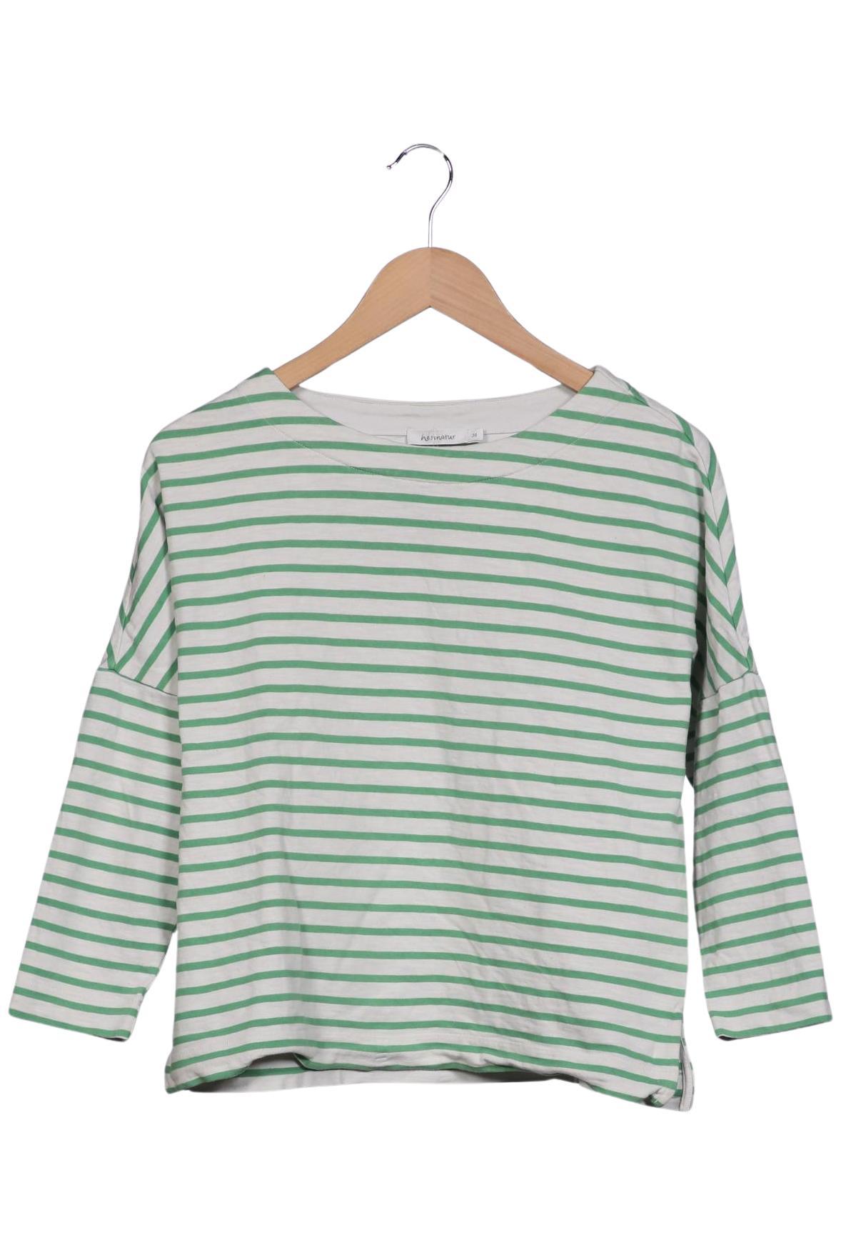 

hessnatur Damen Langarmshirt, mehrfarbig, Gr. 36