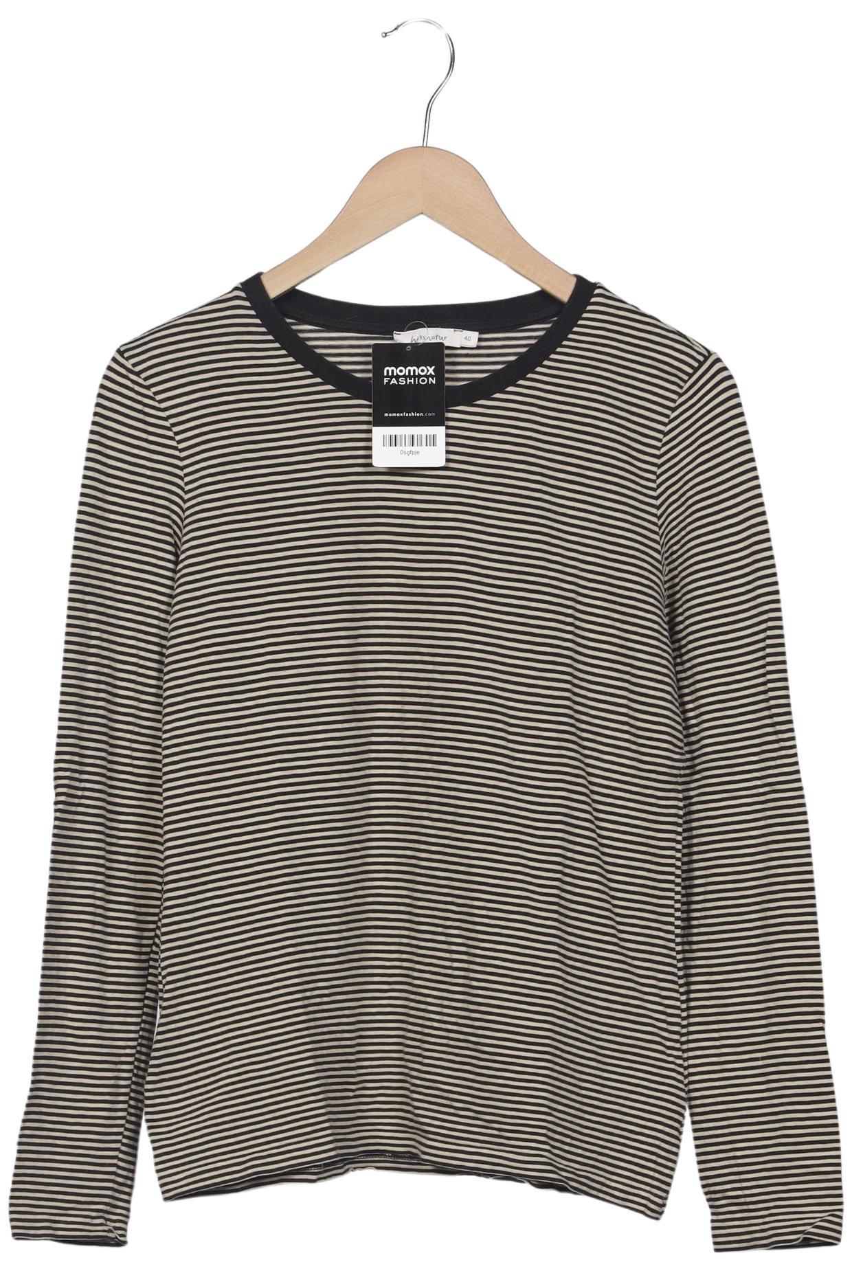 

hessnatur Damen Langarmshirt, mehrfarbig, Gr. 40