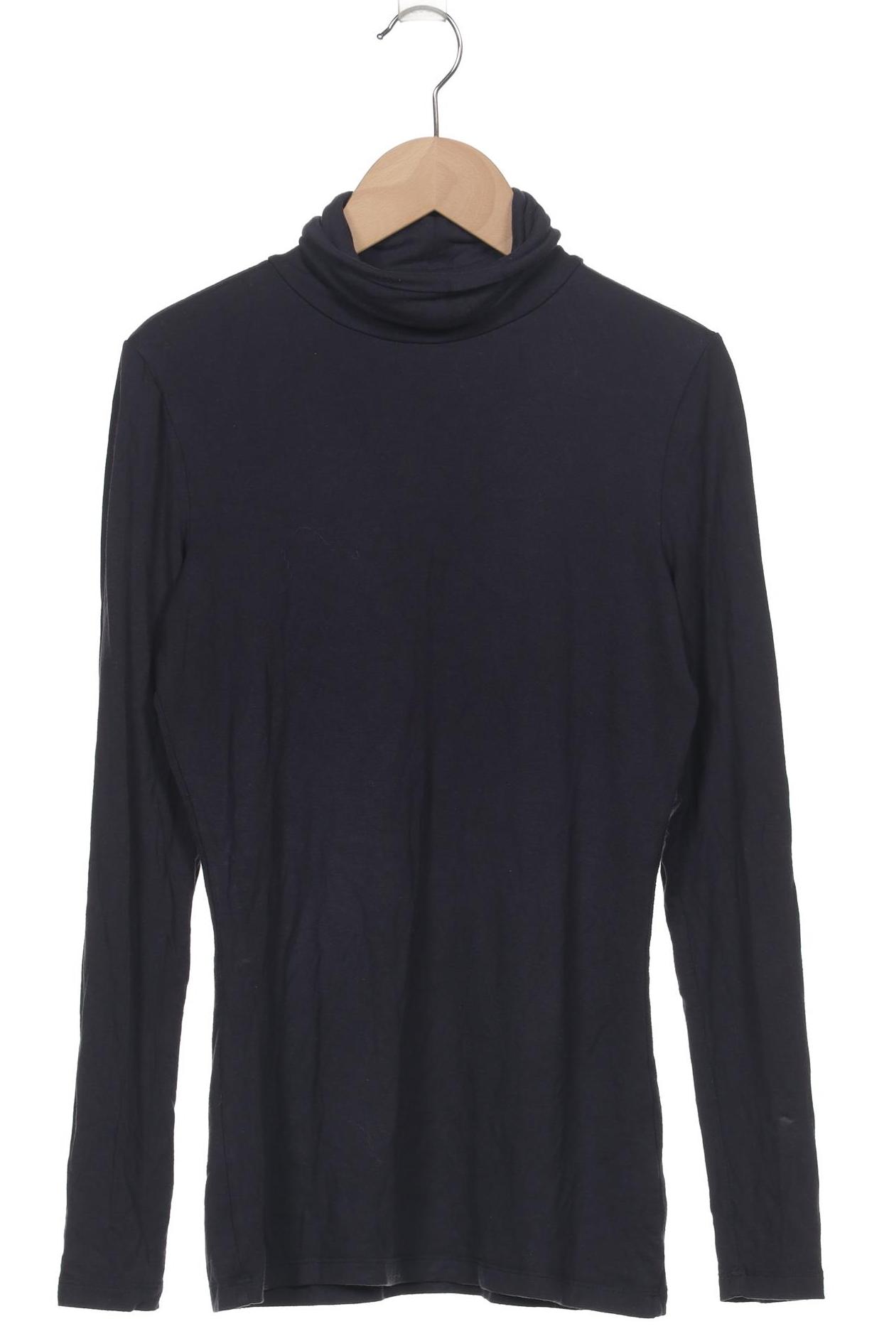 

hessnatur Damen Langarmshirt, marineblau, Gr. 36