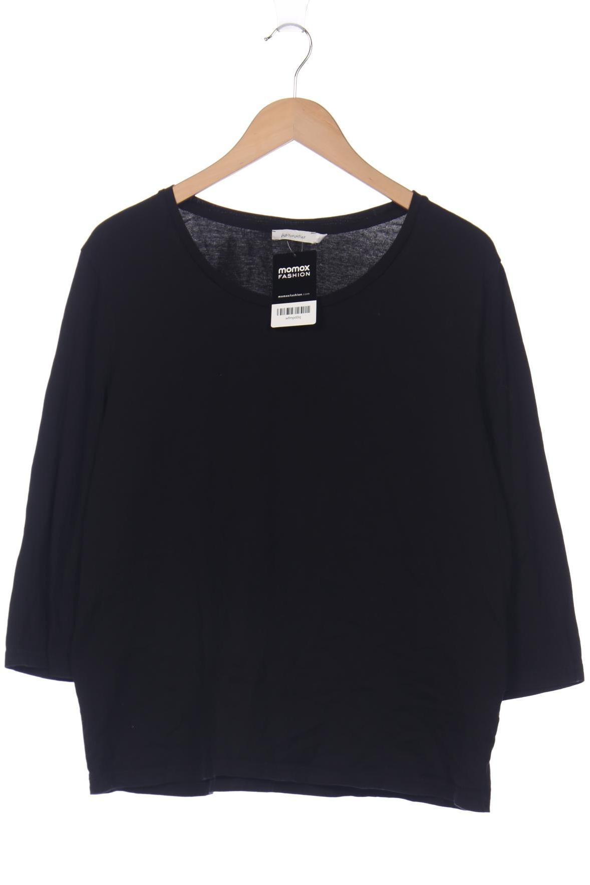 

hessnatur Damen Langarmshirt, schwarz, Gr. 48