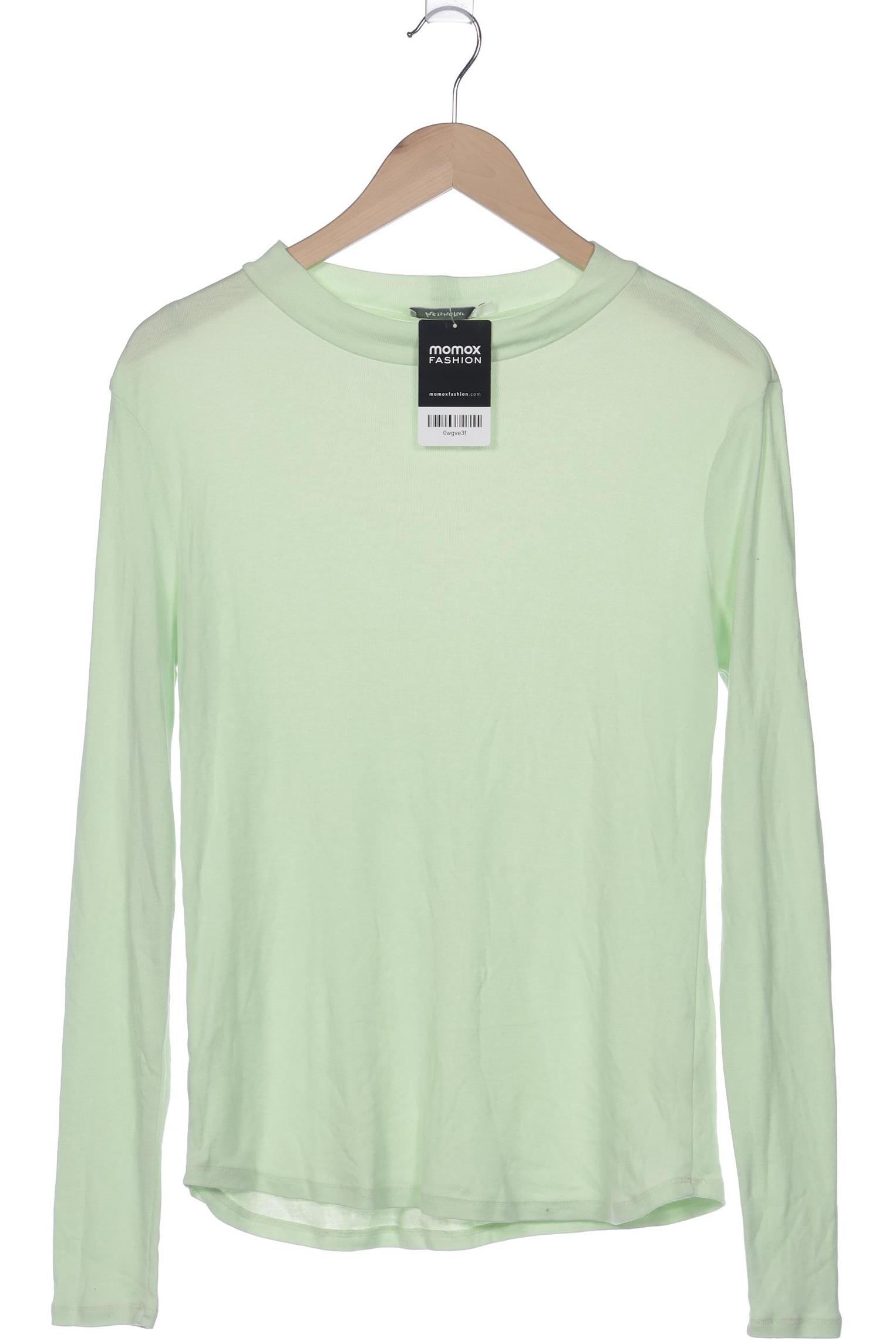 

hessnatur Damen Langarmshirt, hellgrün, Gr. 42