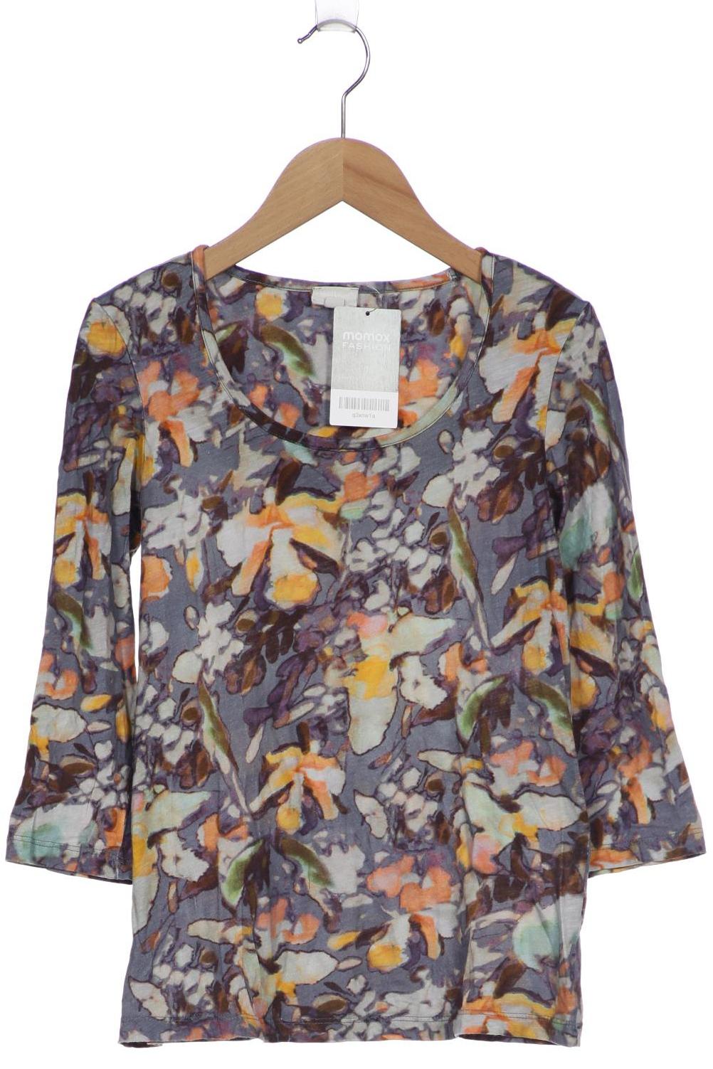 

hessnatur Damen Langarmshirt, mehrfarbig, Gr. 34